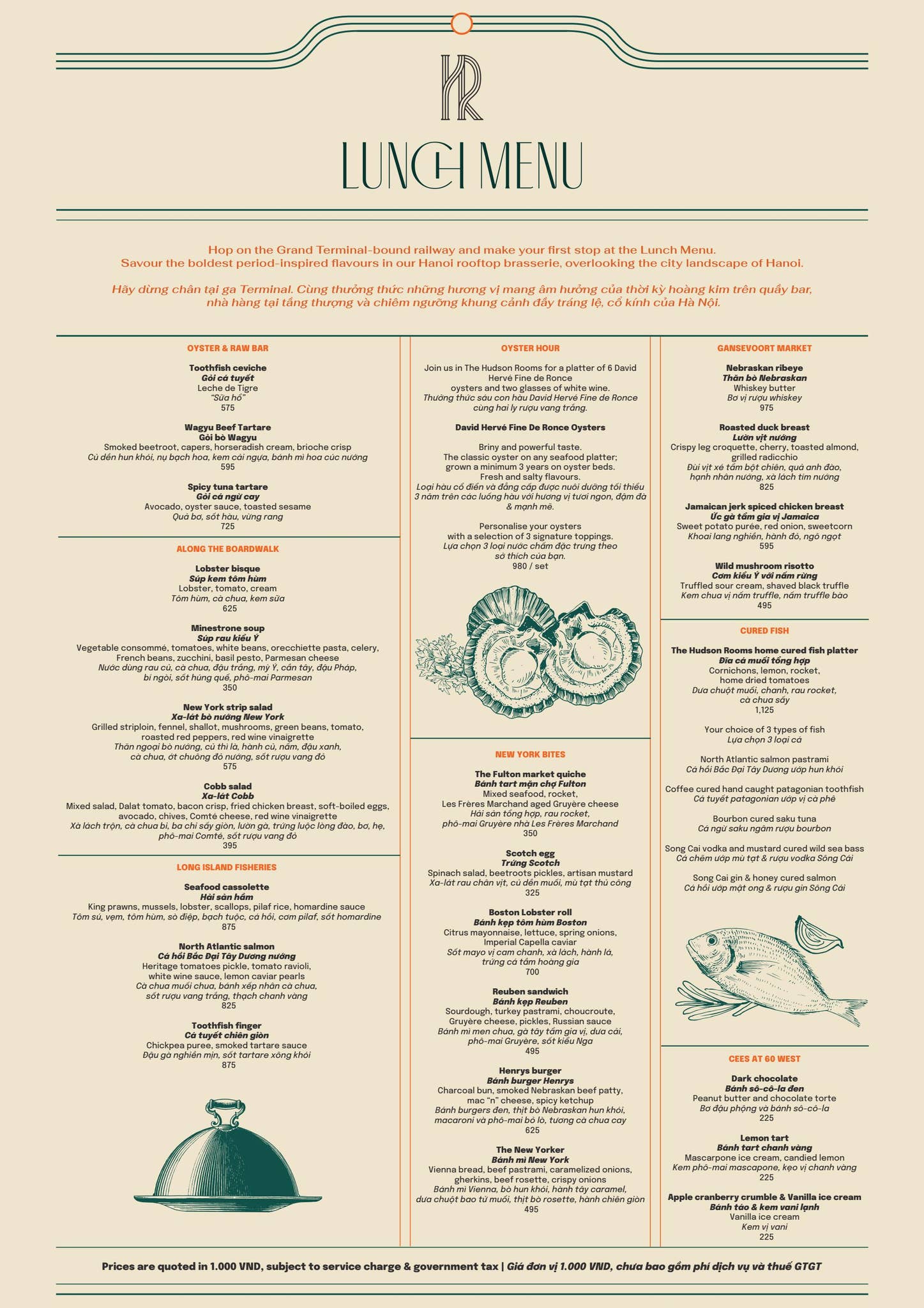 [THR] Lunch Menu | 2023 by Capella Hotel Group - Issuu