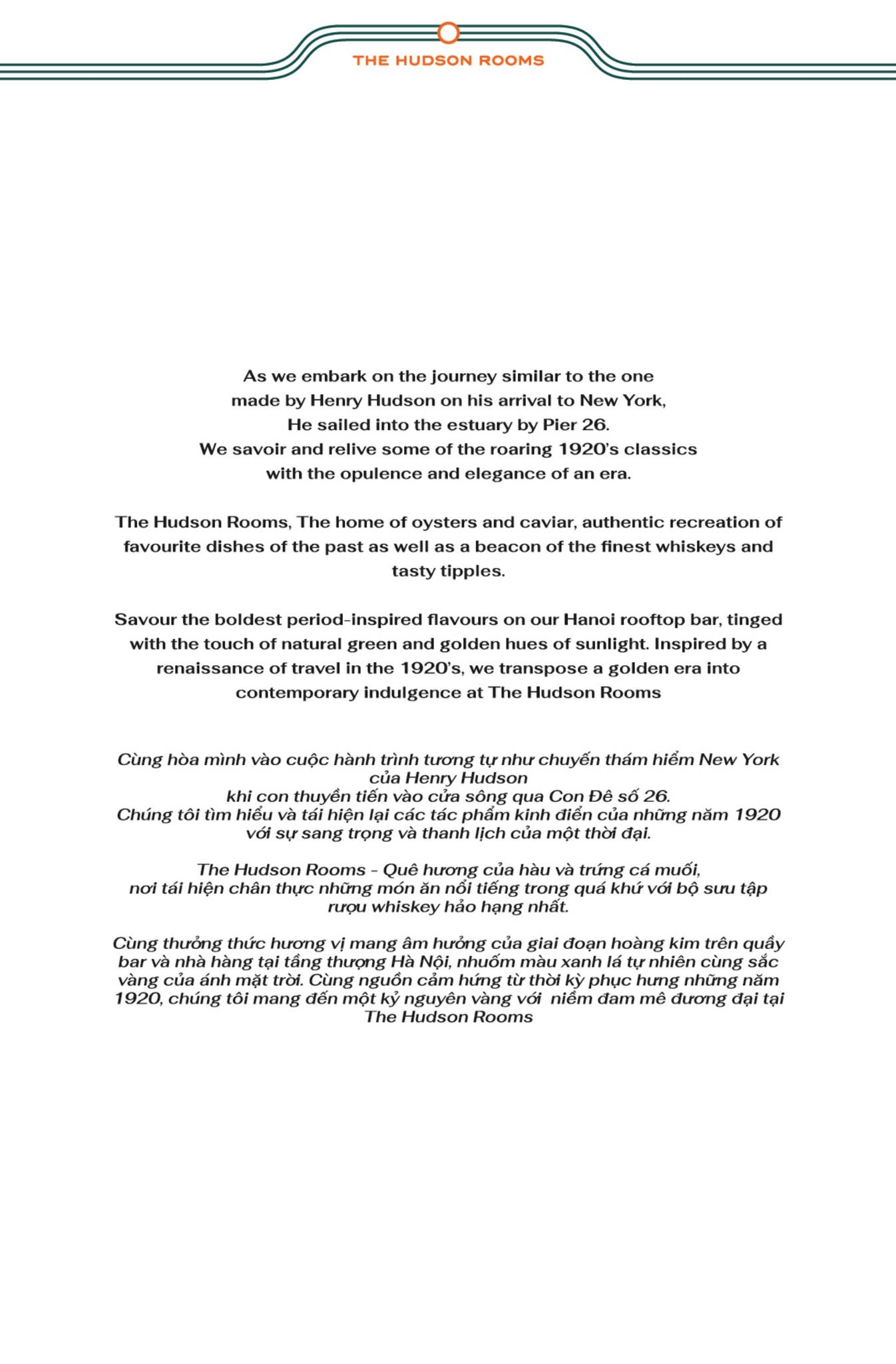 [THR] Main Dining Menu | 2023 by Capella Hotel Group - Issuu