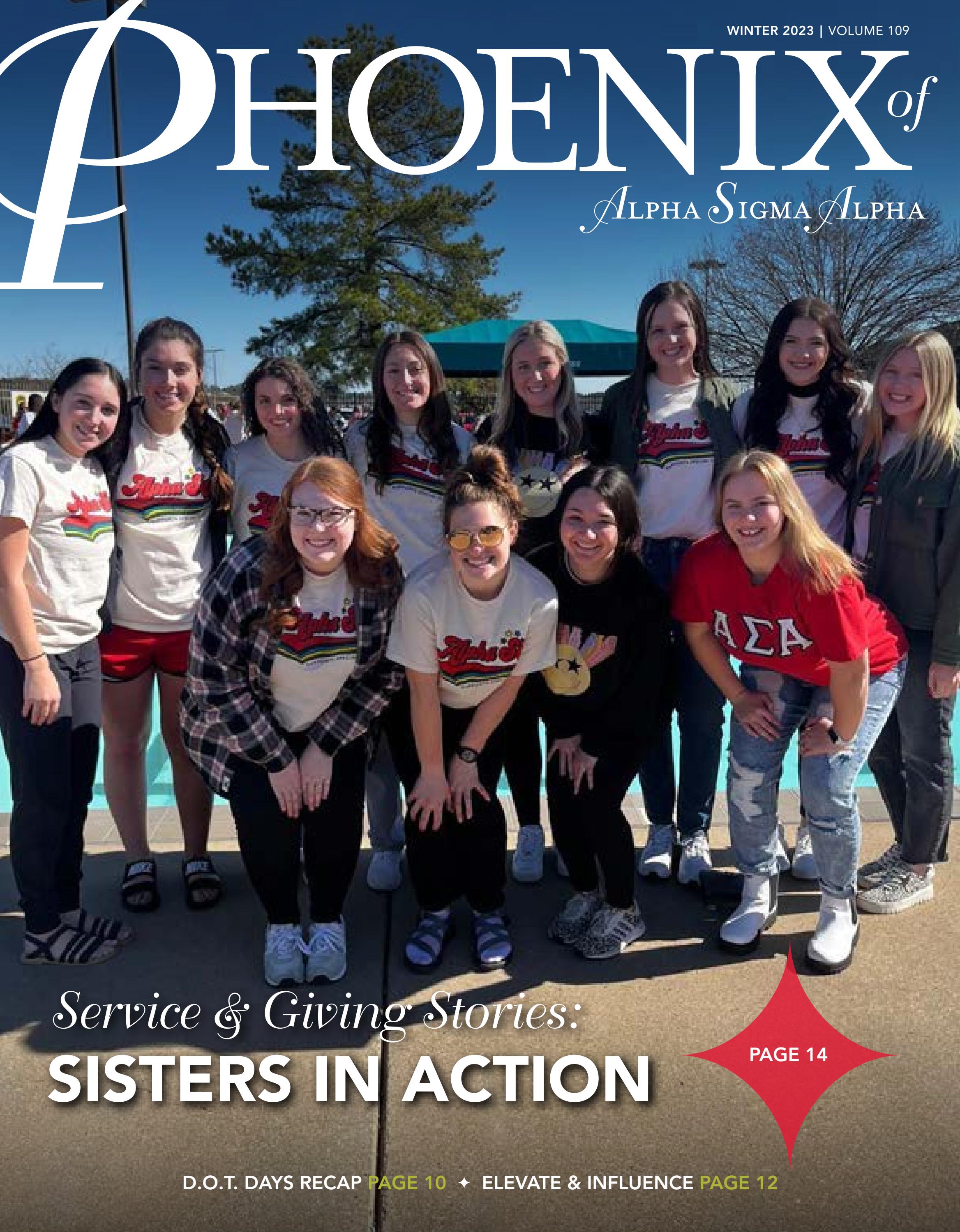 The Phoenix of Alpha Sigma Alpha Winter 2023 by Alpha Sigma Alpha