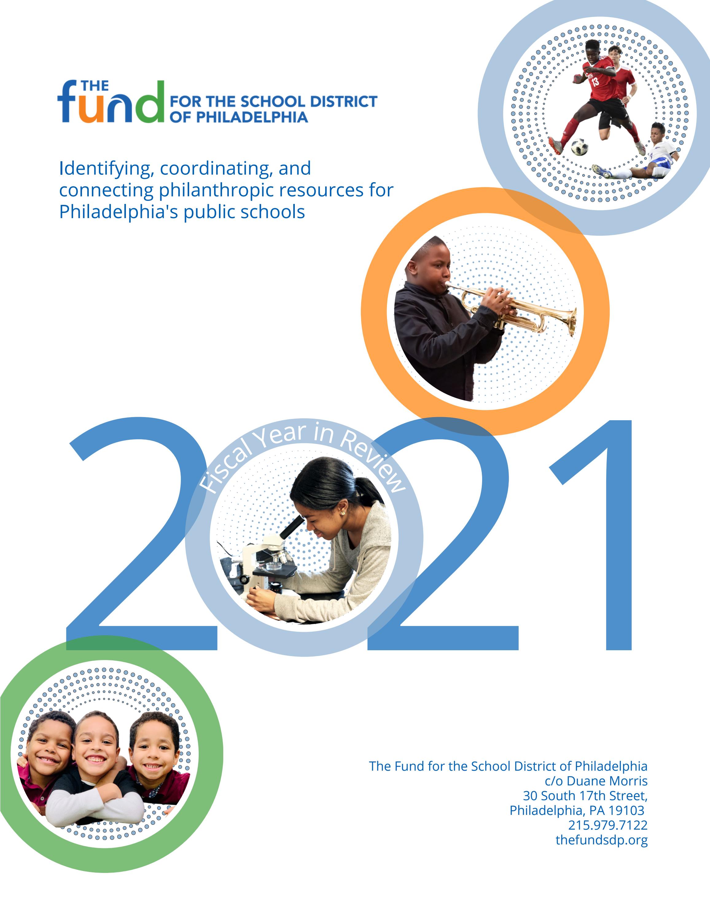 The Fund SDP Year in Review FY21 by The Fund for the School District of