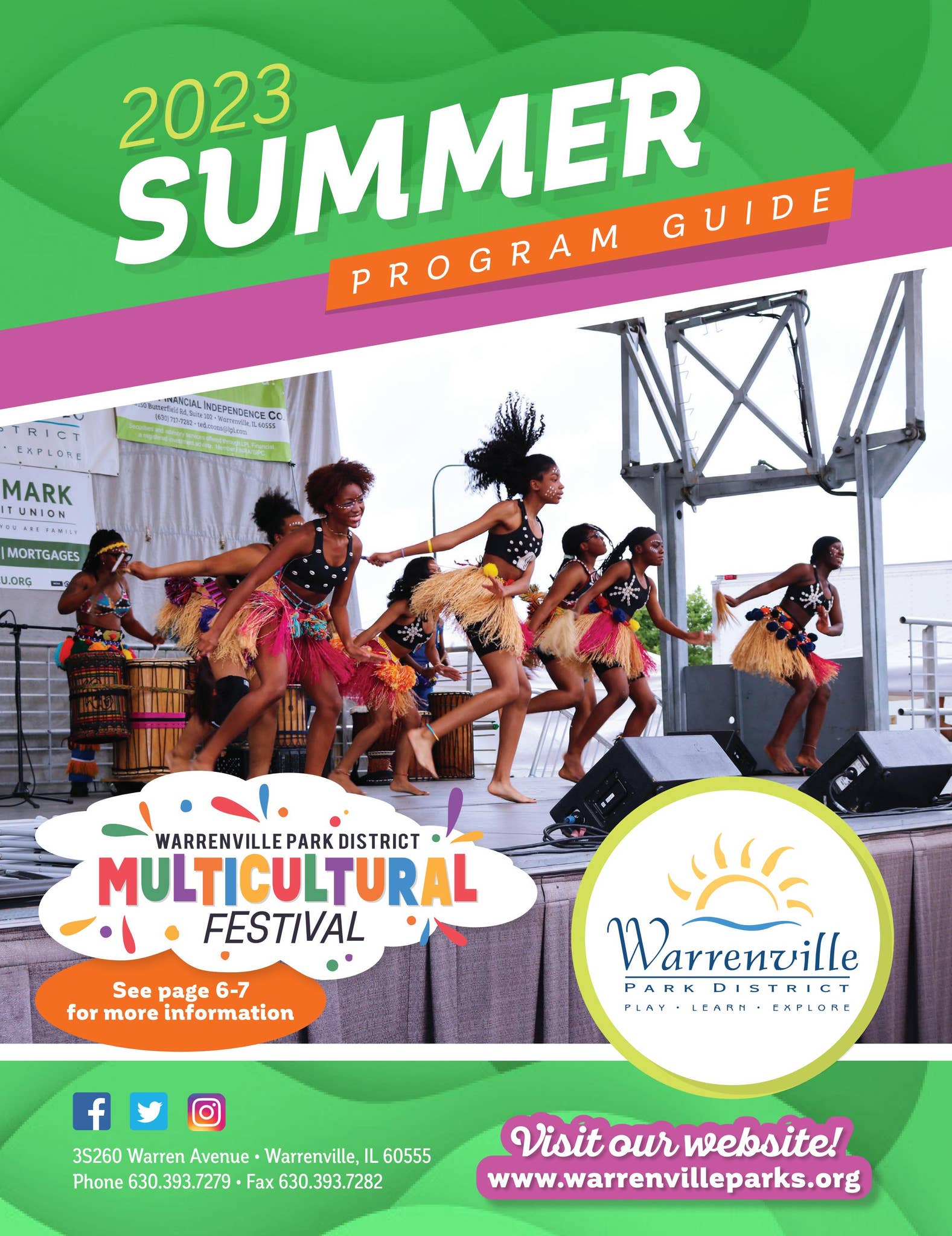 Summer 2023 Program Guide by Warrenville Park District - Issuu
