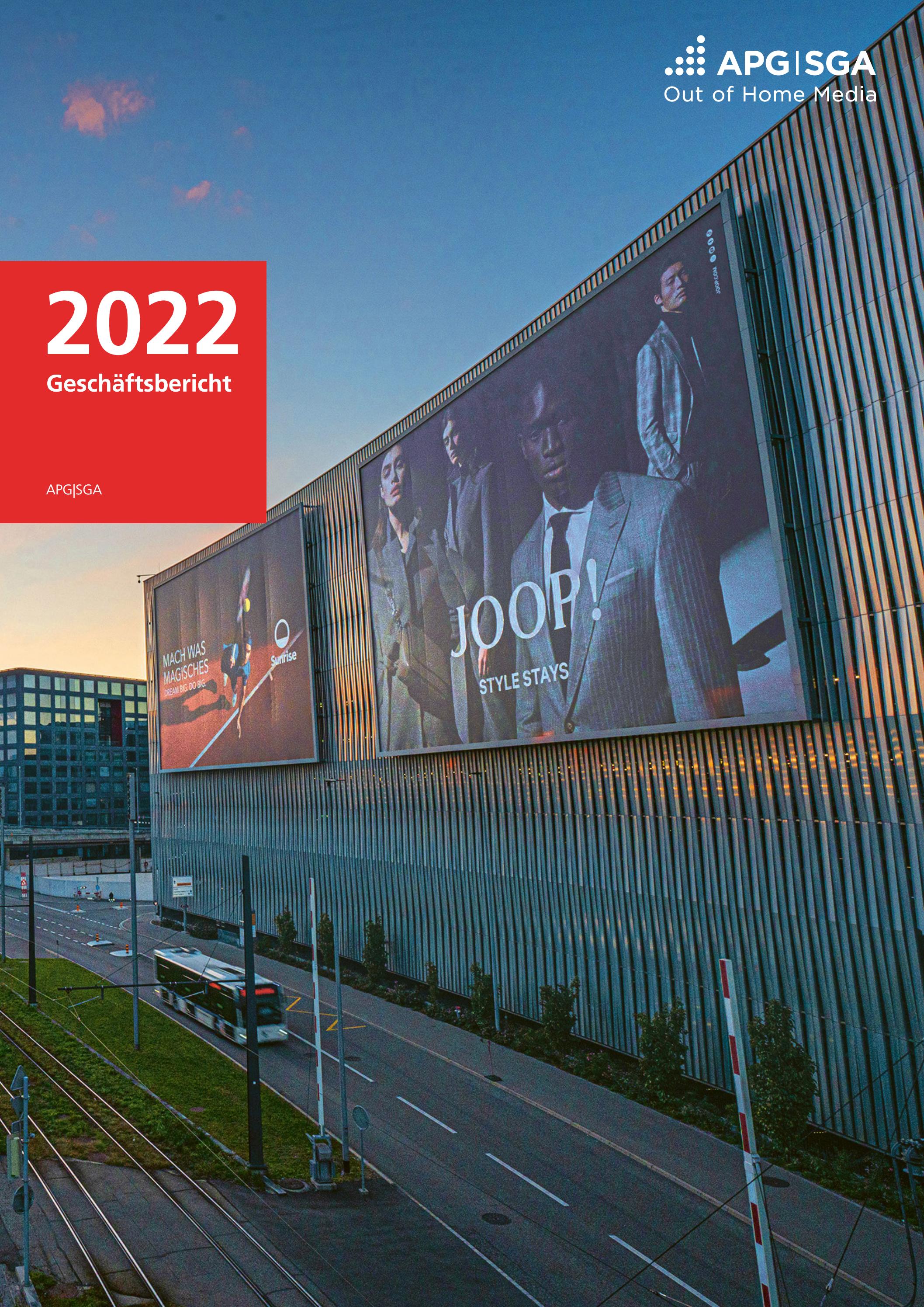 Geschäftsbericht 2022 DE by APG|SGA - Issuu