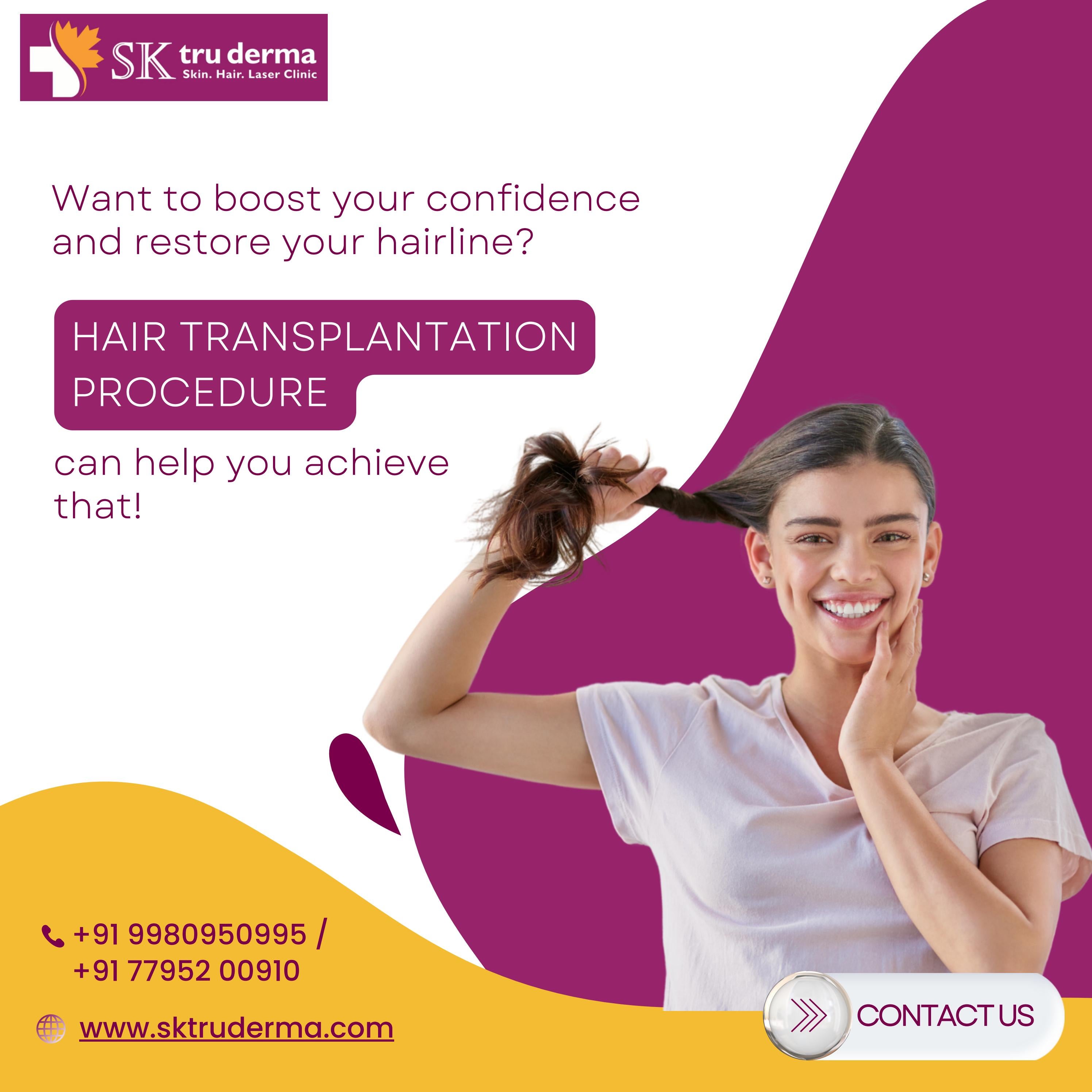 Hair transplant Hair loss Treatment In Sarjapur Road SK Truderma by