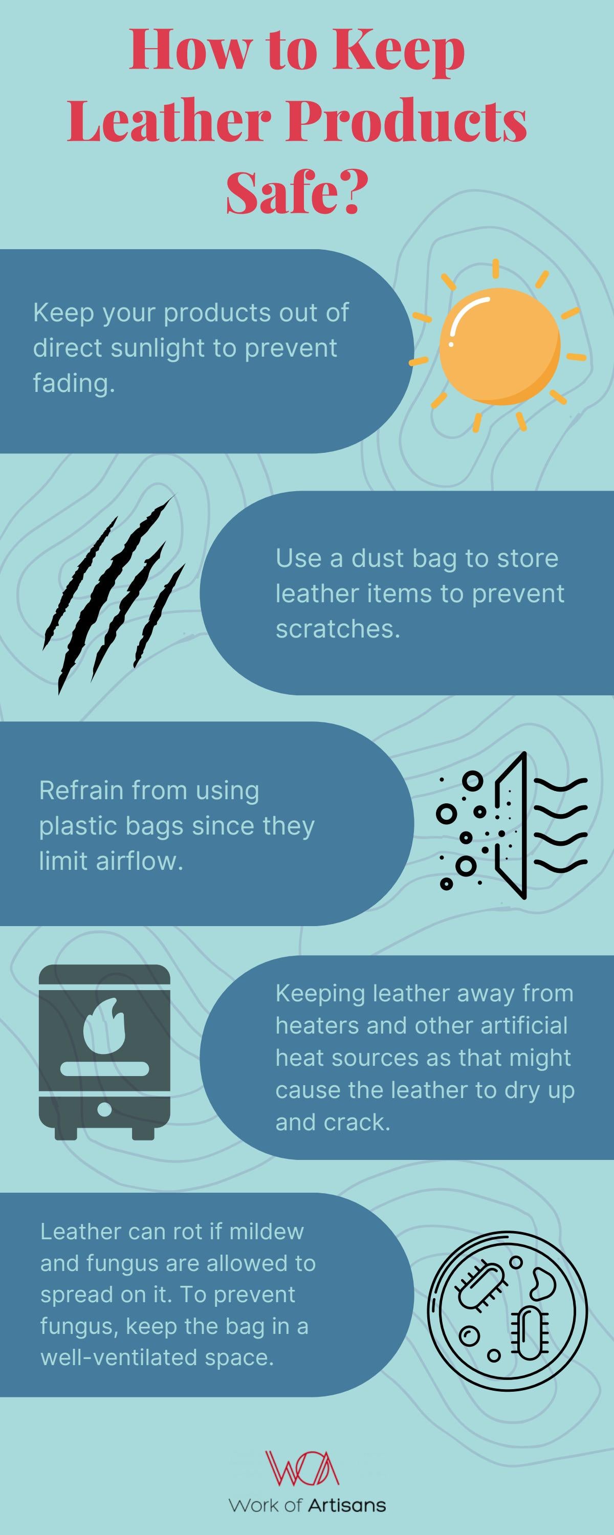 How to Keep Leather Products Safe? by workofartisans Issuu