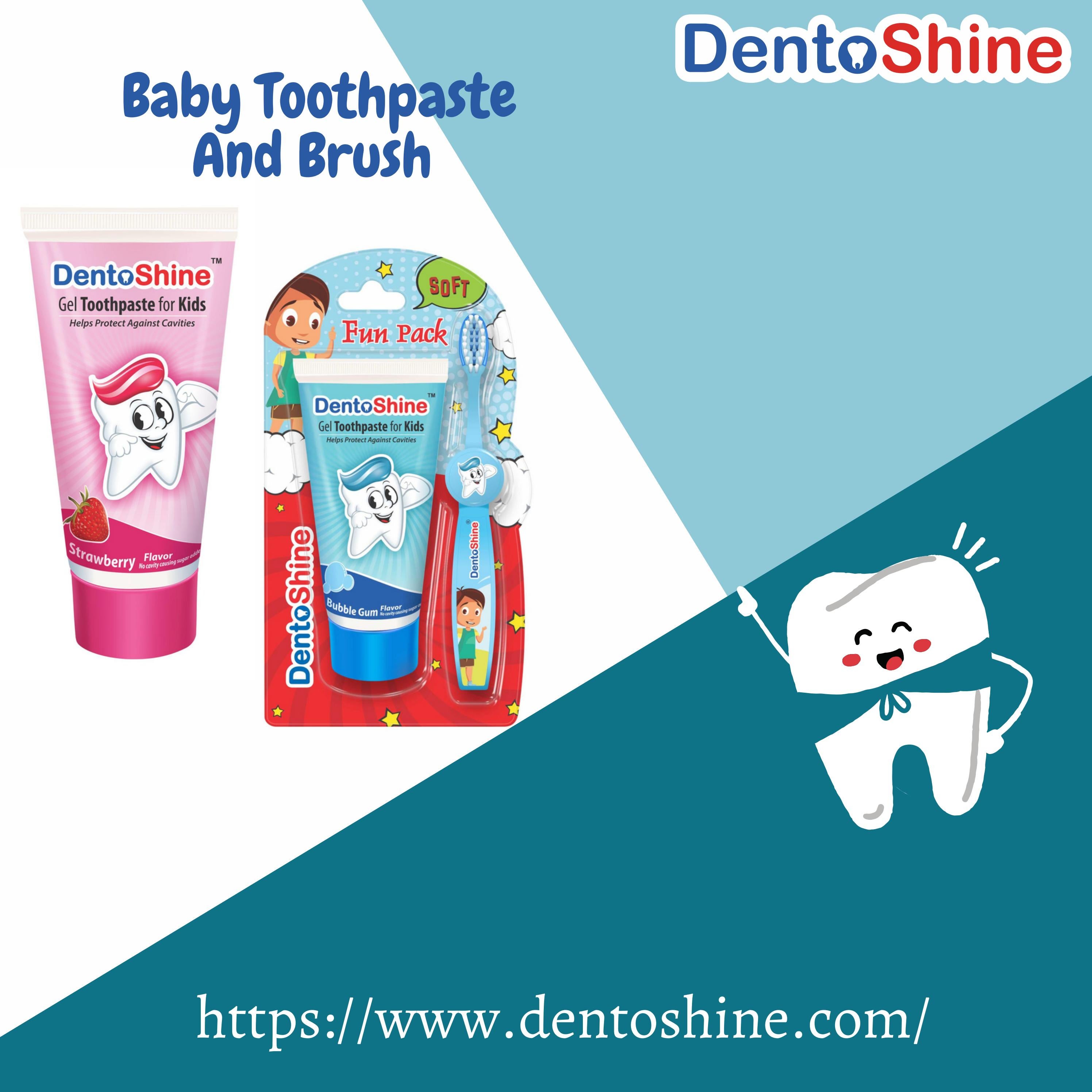 Baby Toothpaste Strawberry Flavor Dento Shine by dentoshine1 Issuu