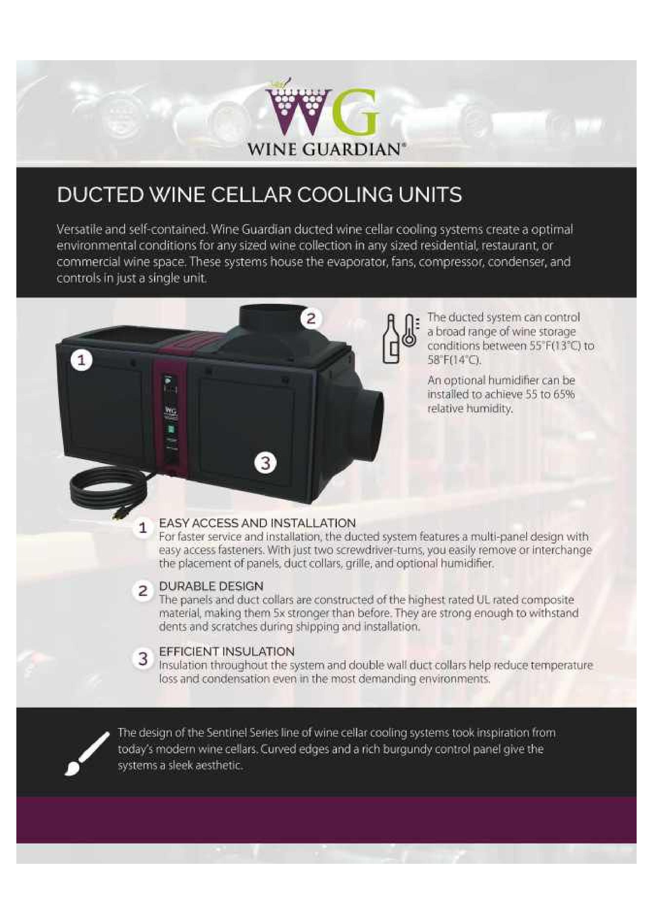 Ducted Wine Cellar Cooling Units by Evan Michael Issuu
