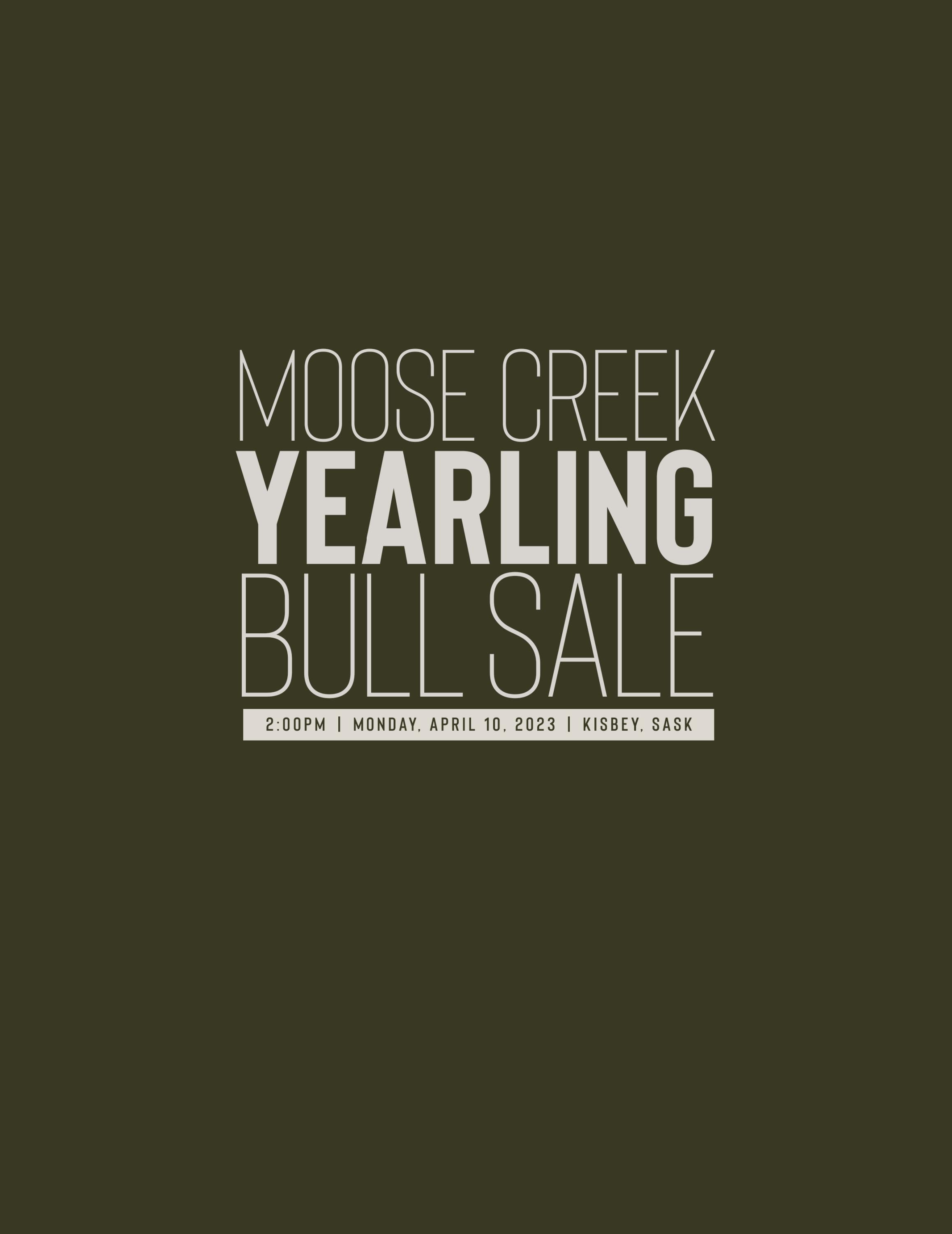 Moose Creek Yearling Bull Sale 2023 by Today's Publishing Inc. Issuu