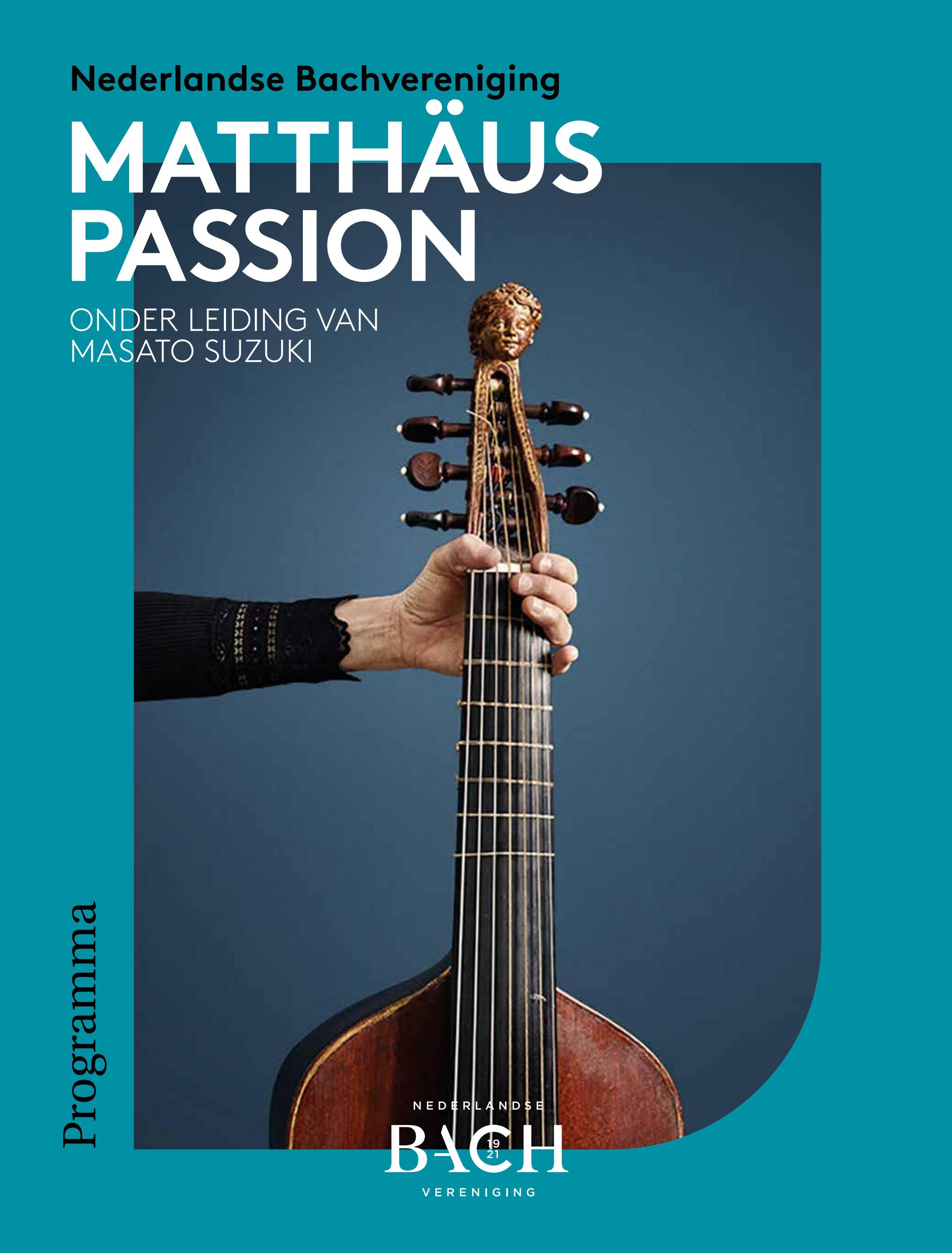 Programmaboek MatthäusPassion by Nederlandse Bachvereniging Issuu