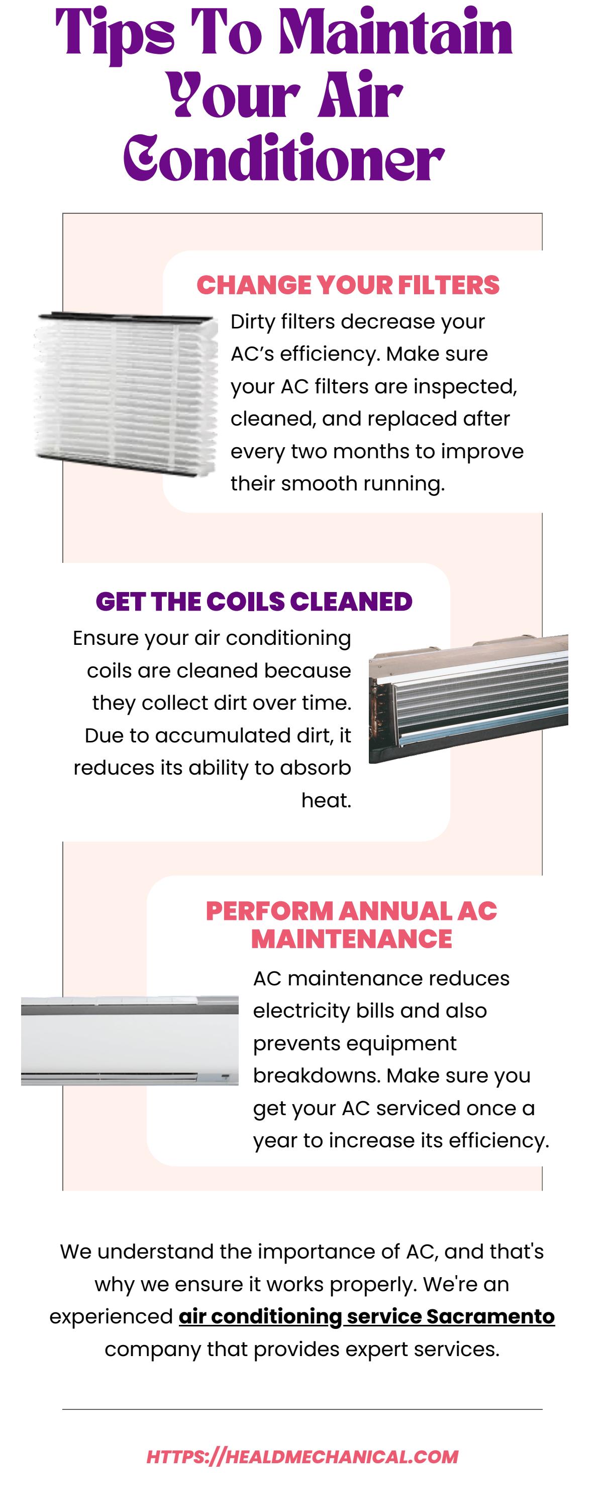 Tips To Maintain Your Air Conditioner by Heald Mechanical Issuu