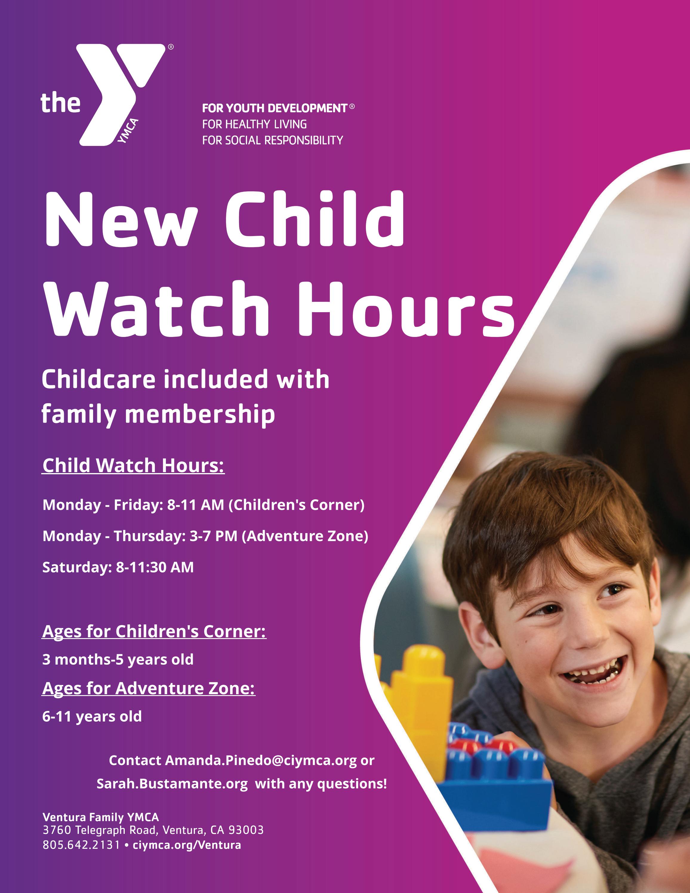 Ventura Family YMCA Child Watch by Channel Islands YMCA Issuu