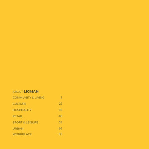 LIGMAN 灯饰目录 · 工程 References 2022 第 2 页