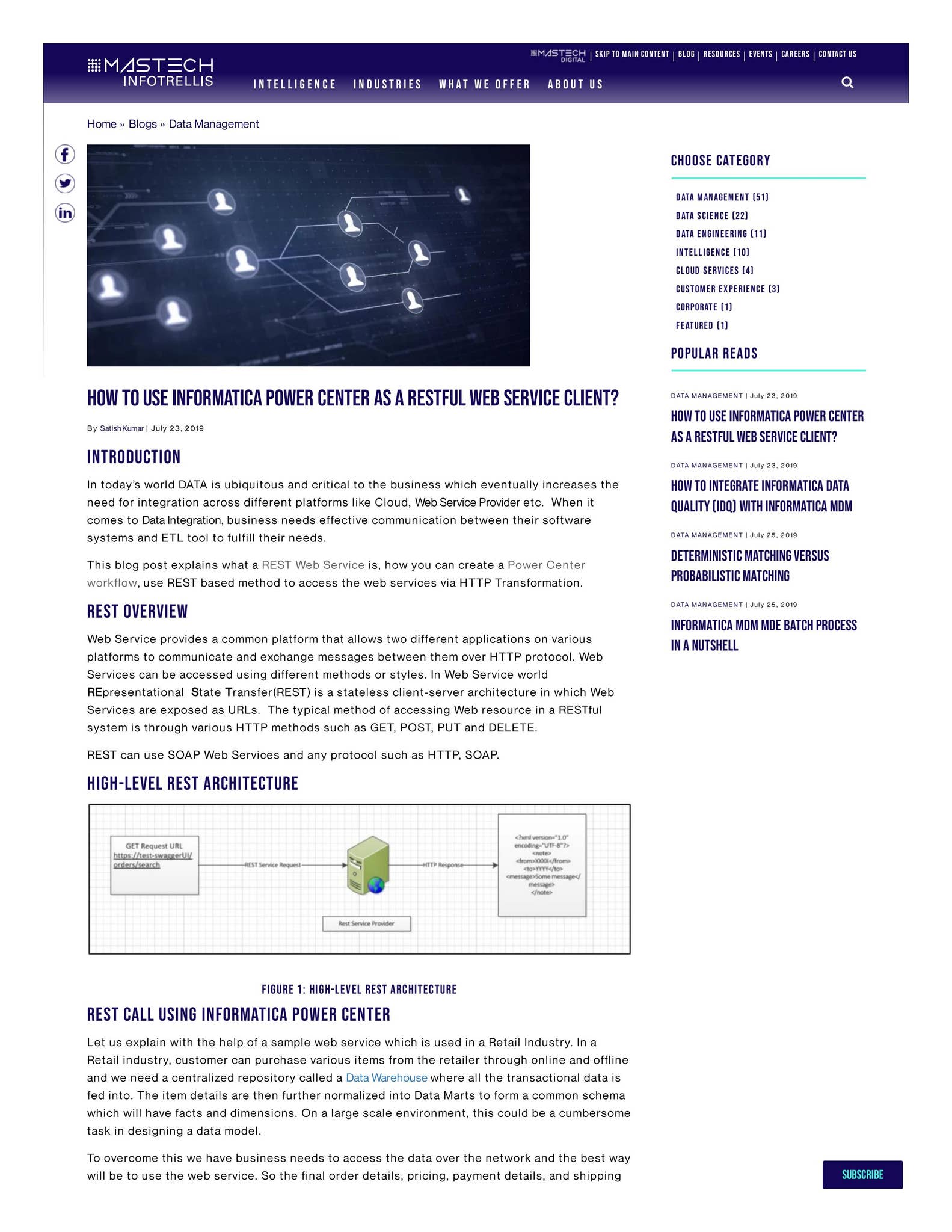 Informatica Center How to use Informatica Power Center as a RESTful Web Service Client? by ...