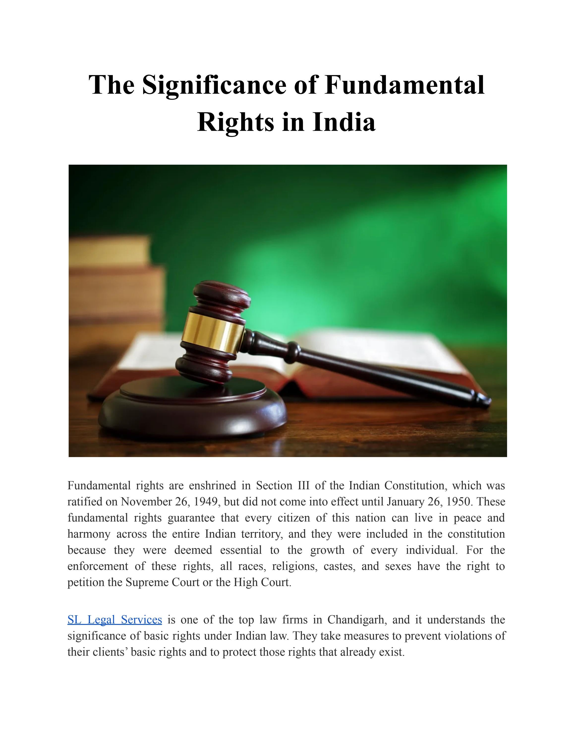 Constitutional Rights Violations Examples Right To Constitutional Remedies Violation