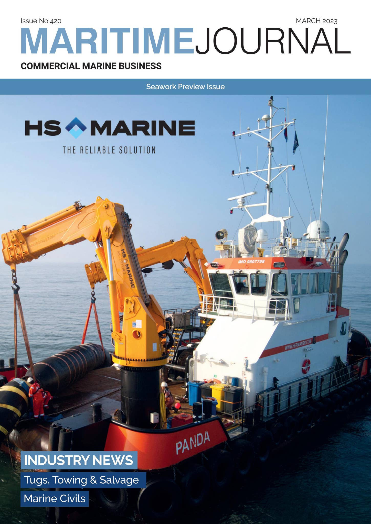Maritime Journal March 2023 Subscription by Mercator Media - Issuu