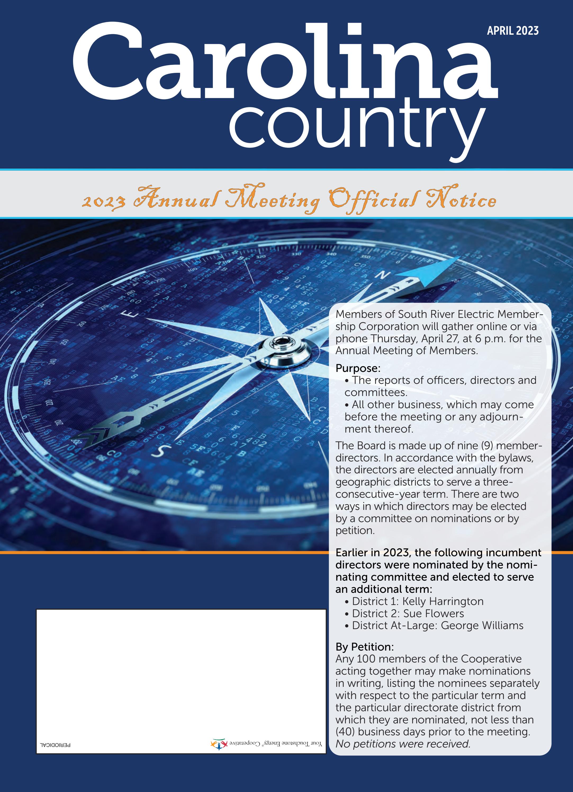2023-04-SREMC by Carolina Country - Issuu