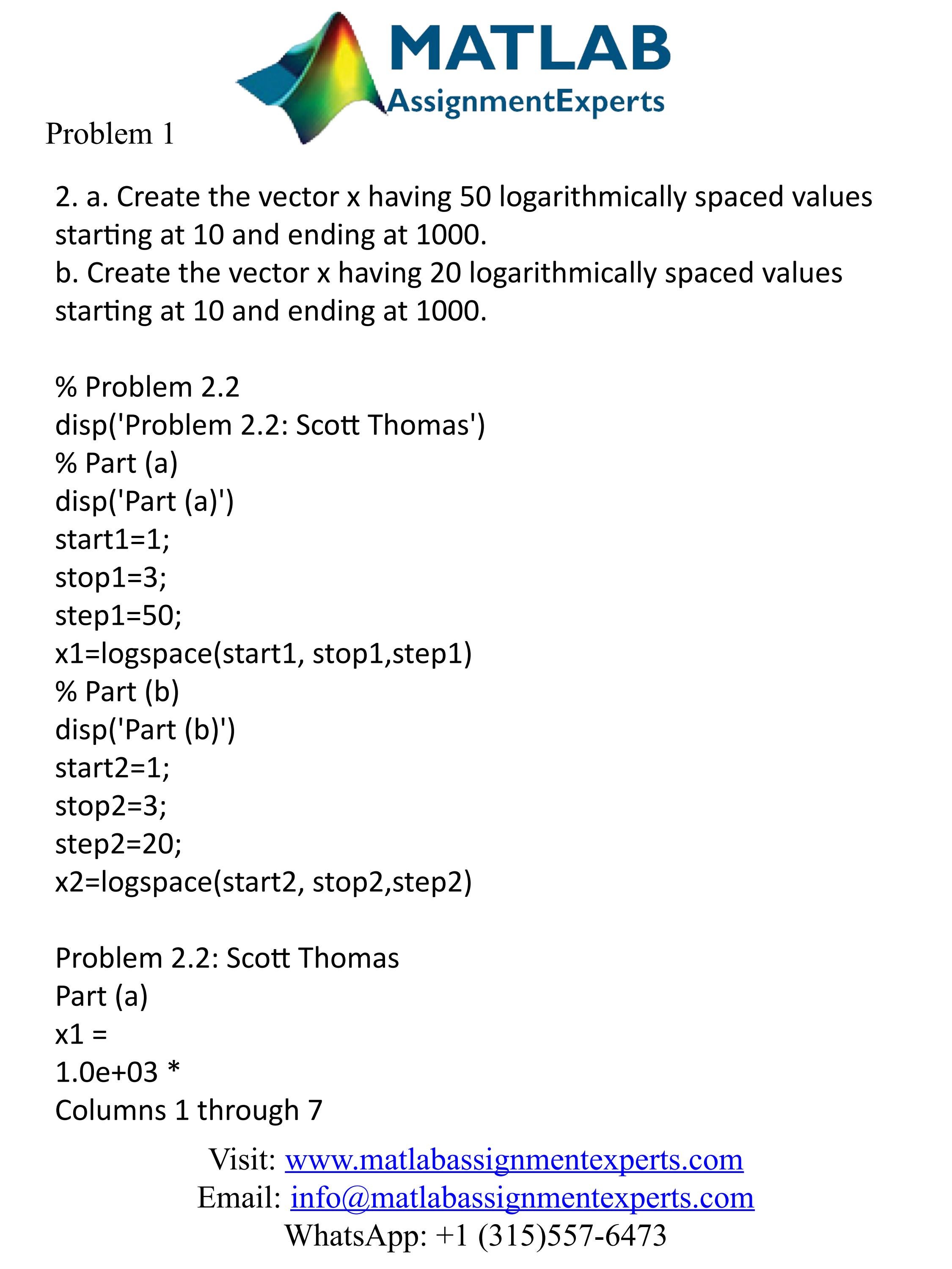 Write My Matlab Homework by Matlab Assignment Experts - Issuu