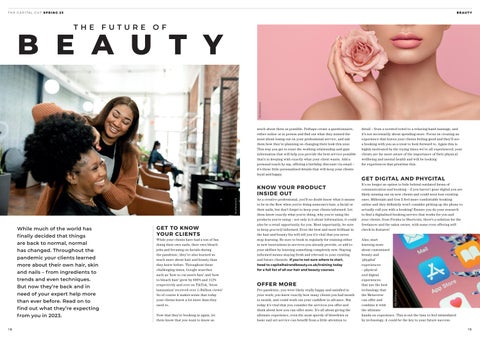 Capital Hair & Beauty 灯饰目录 · The Capital Cut | 春季 2023 第 10 页