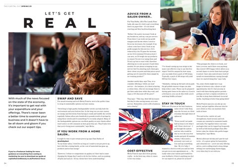 Capital Hair & Beauty 灯饰目录 · The Capital Cut | 春季 2023 第 13 页