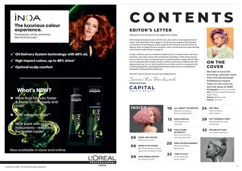 Capital Hair & Beauty 灯饰目录 · The Capital Cut | 春季 2023 第 2 页