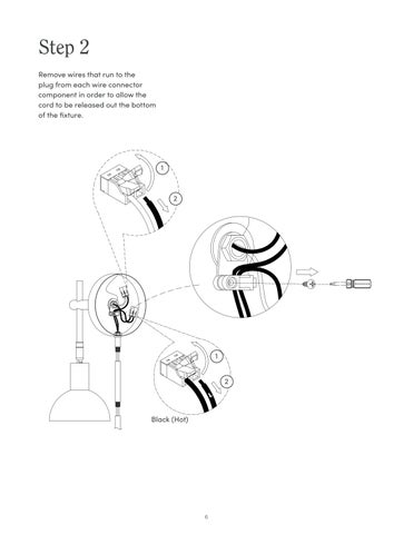 nathanjameshome 灯饰目录 · Tamlin 壁灯 Instruction Sheet 第 6 页