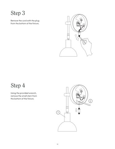nathanjameshome 灯饰目录 · Tamlin 壁灯 Instruction Sheet 第 18 页