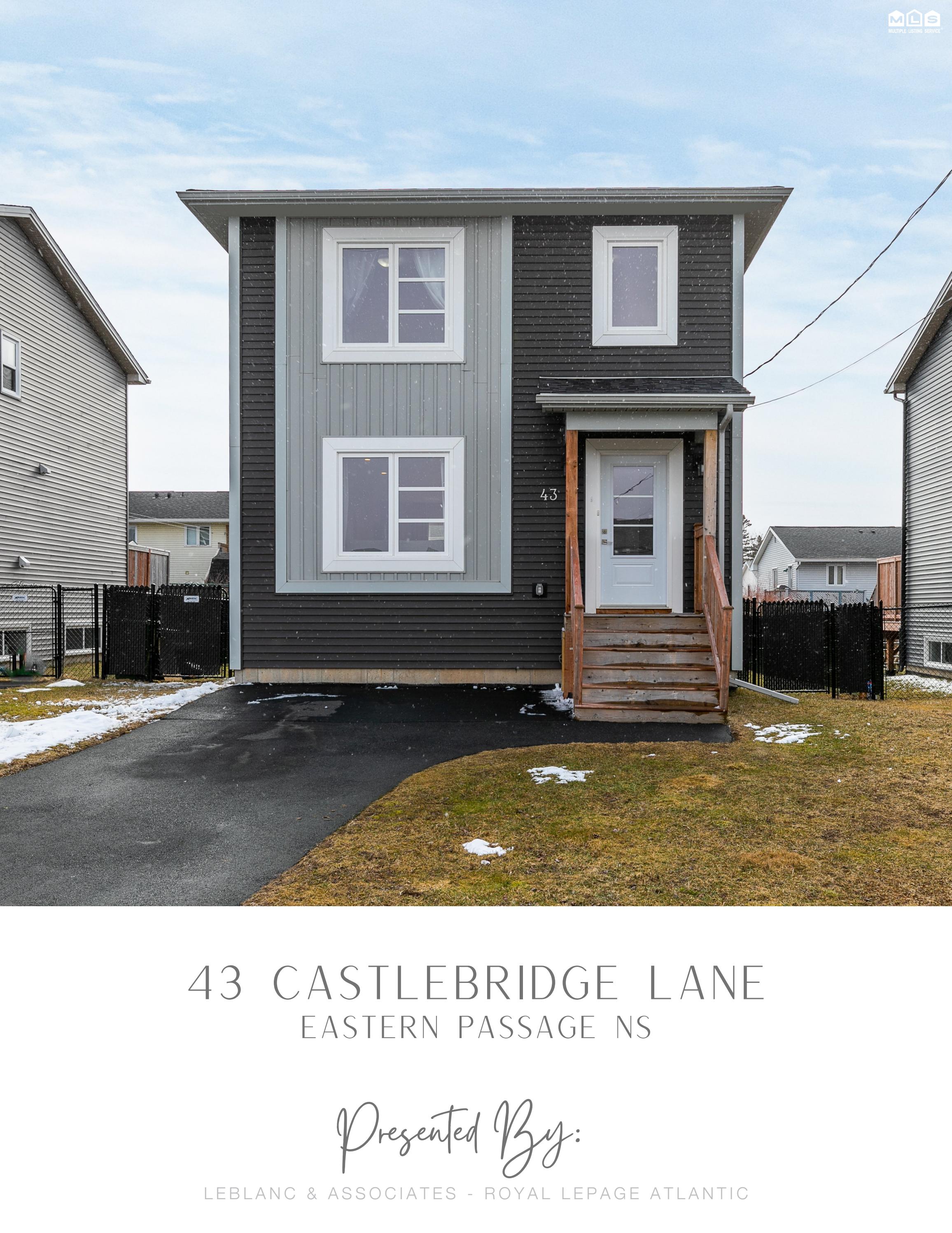 43 Castlebridge Lane, Eastern Passage NS Leblanc & Associates by