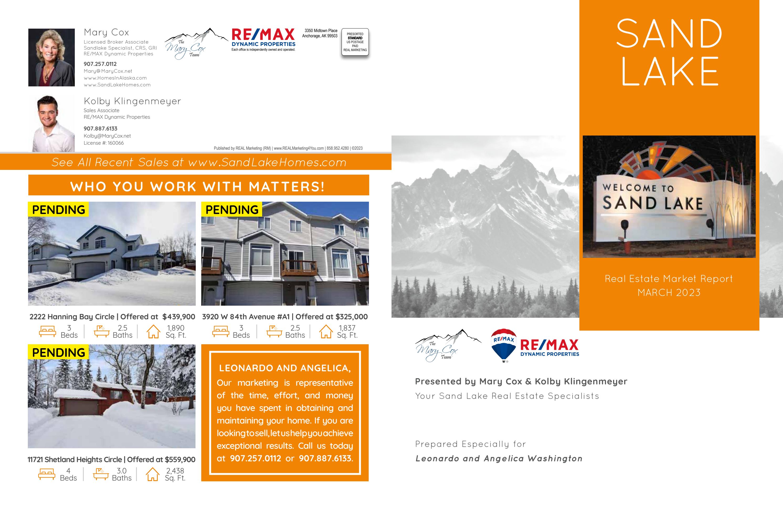 Mary Cox Sand Lake 11X17 NL MAR23 V4 by REAL Marketing Issuu