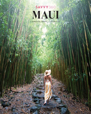 Cover of "Savvy360 Maui - Spring/Summer 2023"