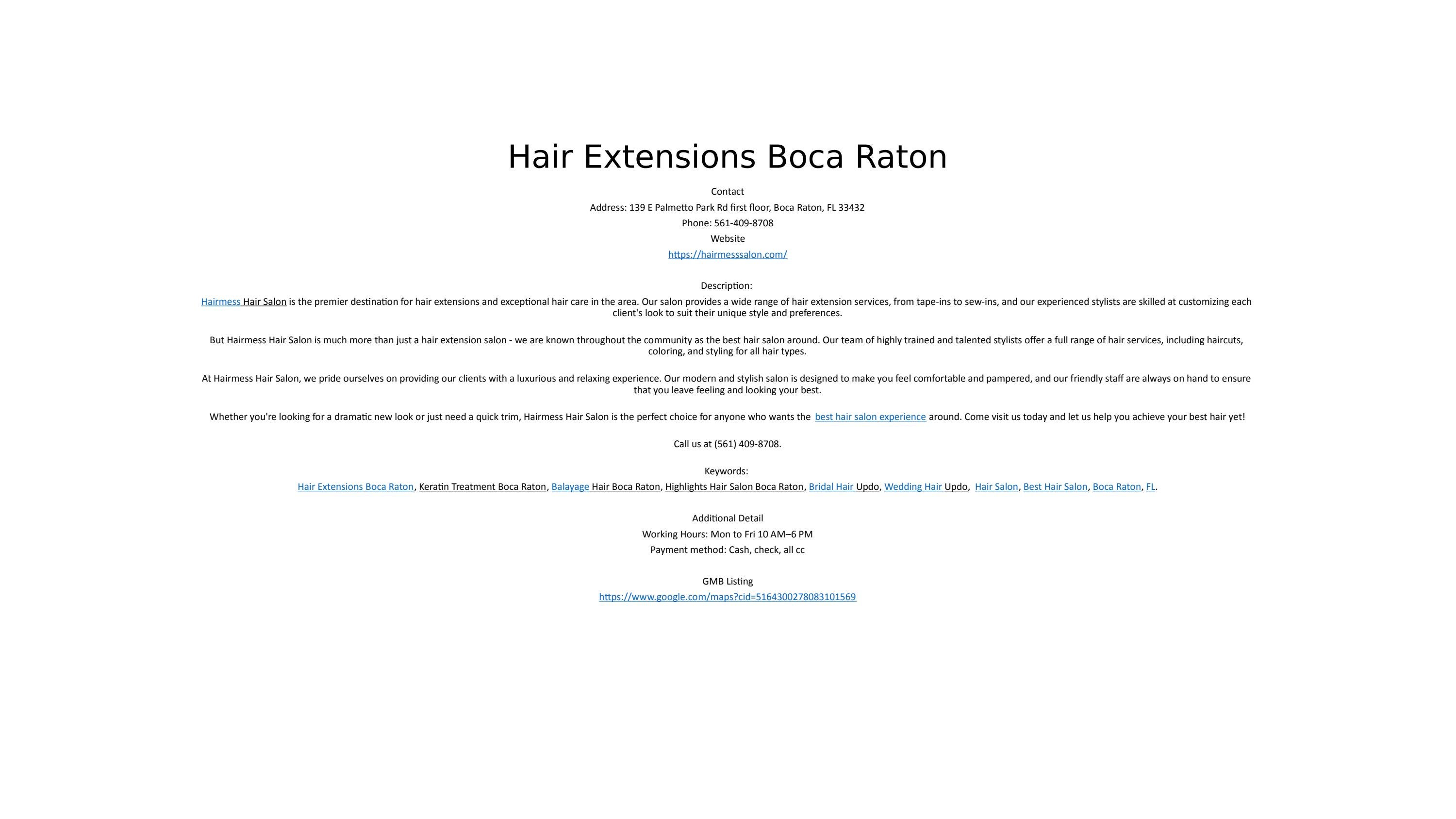 Hair Extensions Boca Raton by Hair Extensions Boca Raton Issuu