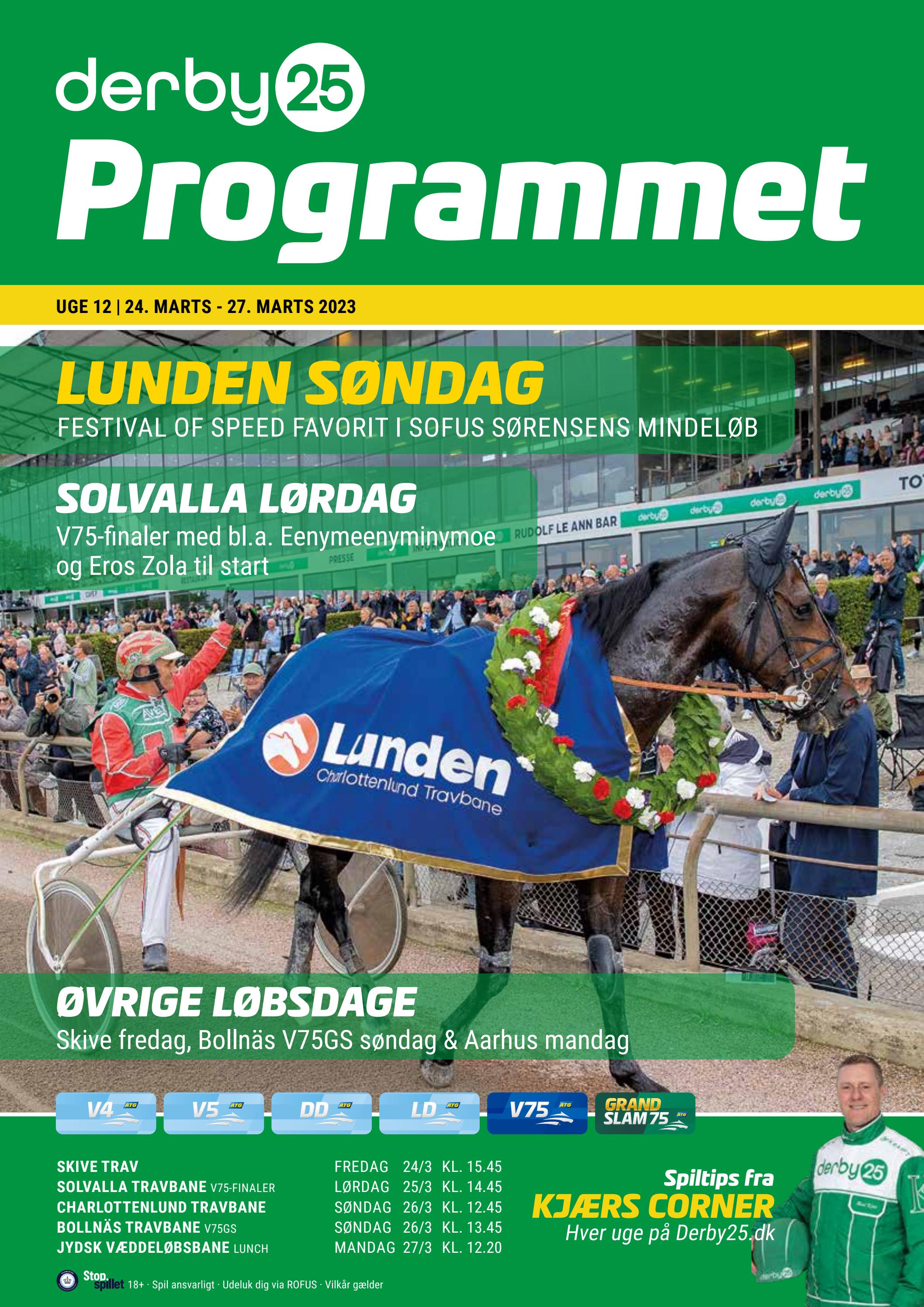 Derby25 Programmet Uge 12 By NHJepsen Issuu