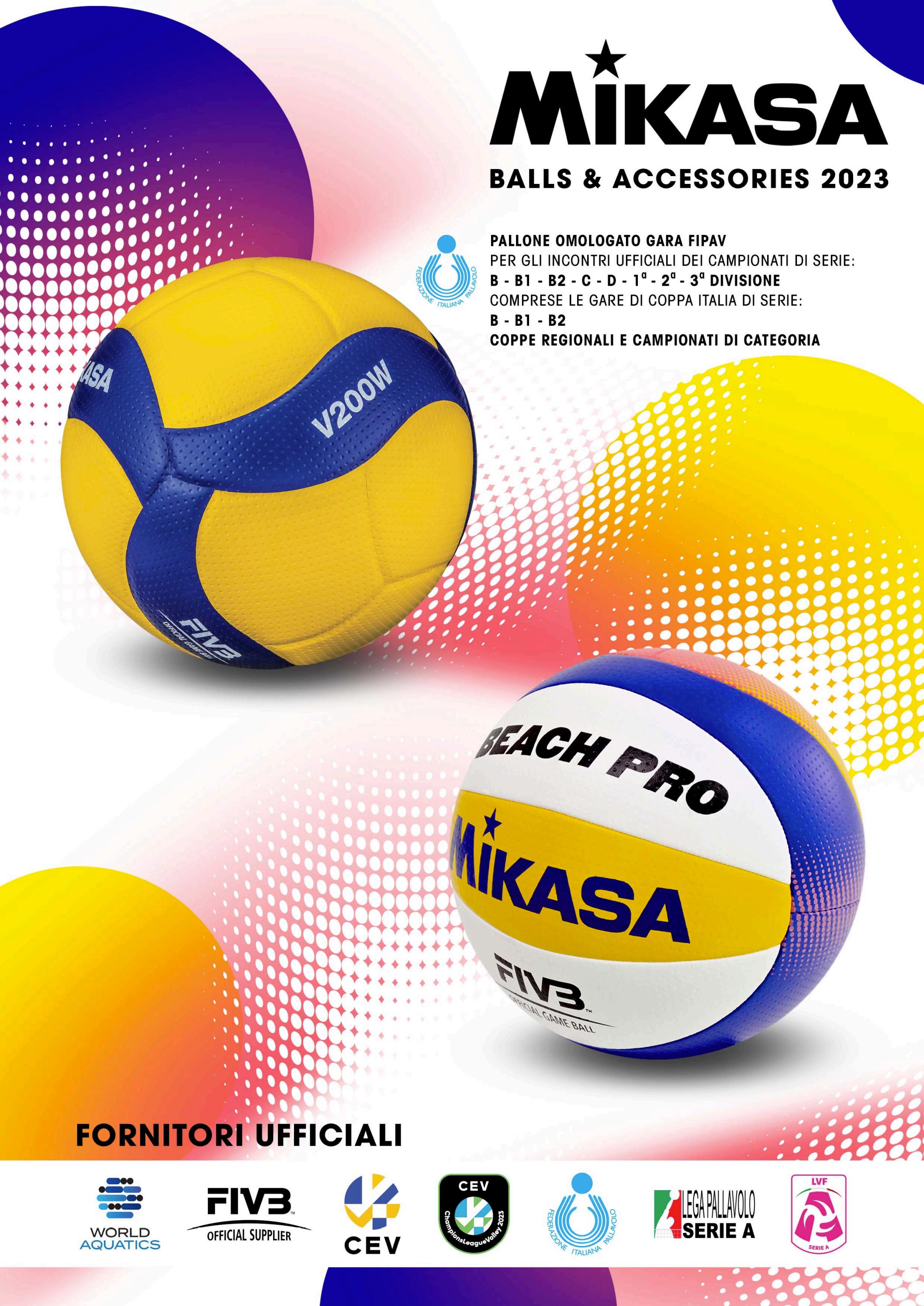 MIKASA BALLS AND ACCESSORIES 2023 by SG&B SRL | A Sports Company - Issuu