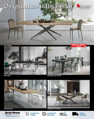 Harvey Norman | Slovenija 家具目录 · Popolna ponudba - mize × stoli 第 8 页