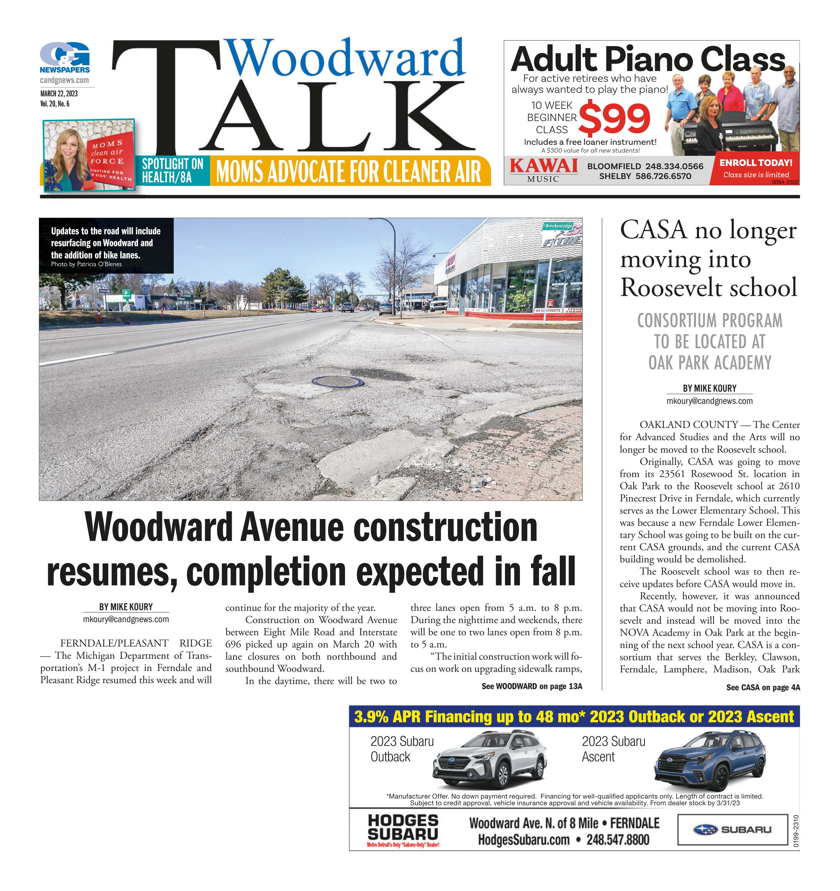 3/22/23 Woodward Talk by C & G Newspapers Issuu