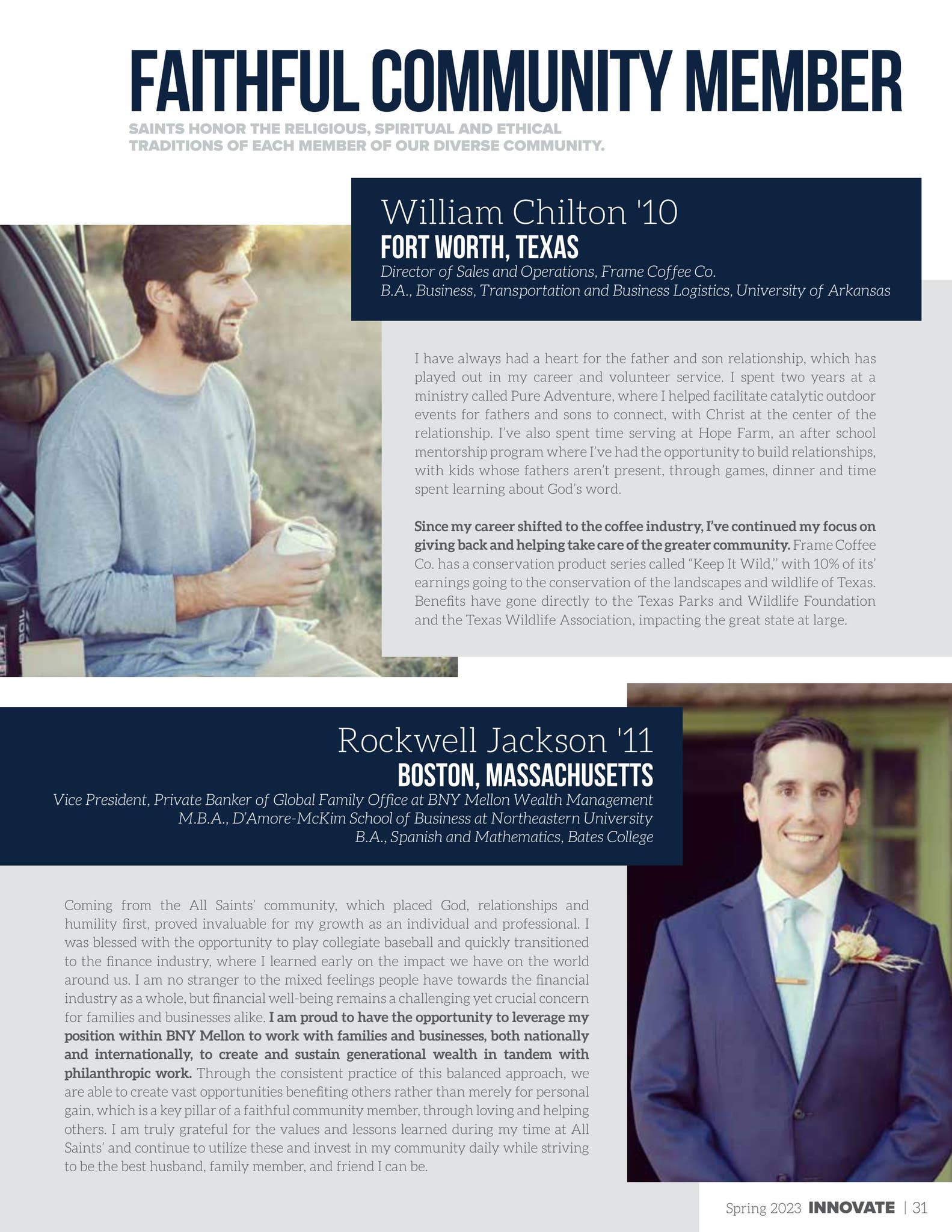 Innovate, Spring 2023 by All Saints' Episcopal School - Issuu