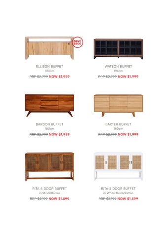 OZ Design Furniture 家具目录 · Mega Sale 第 7 页
