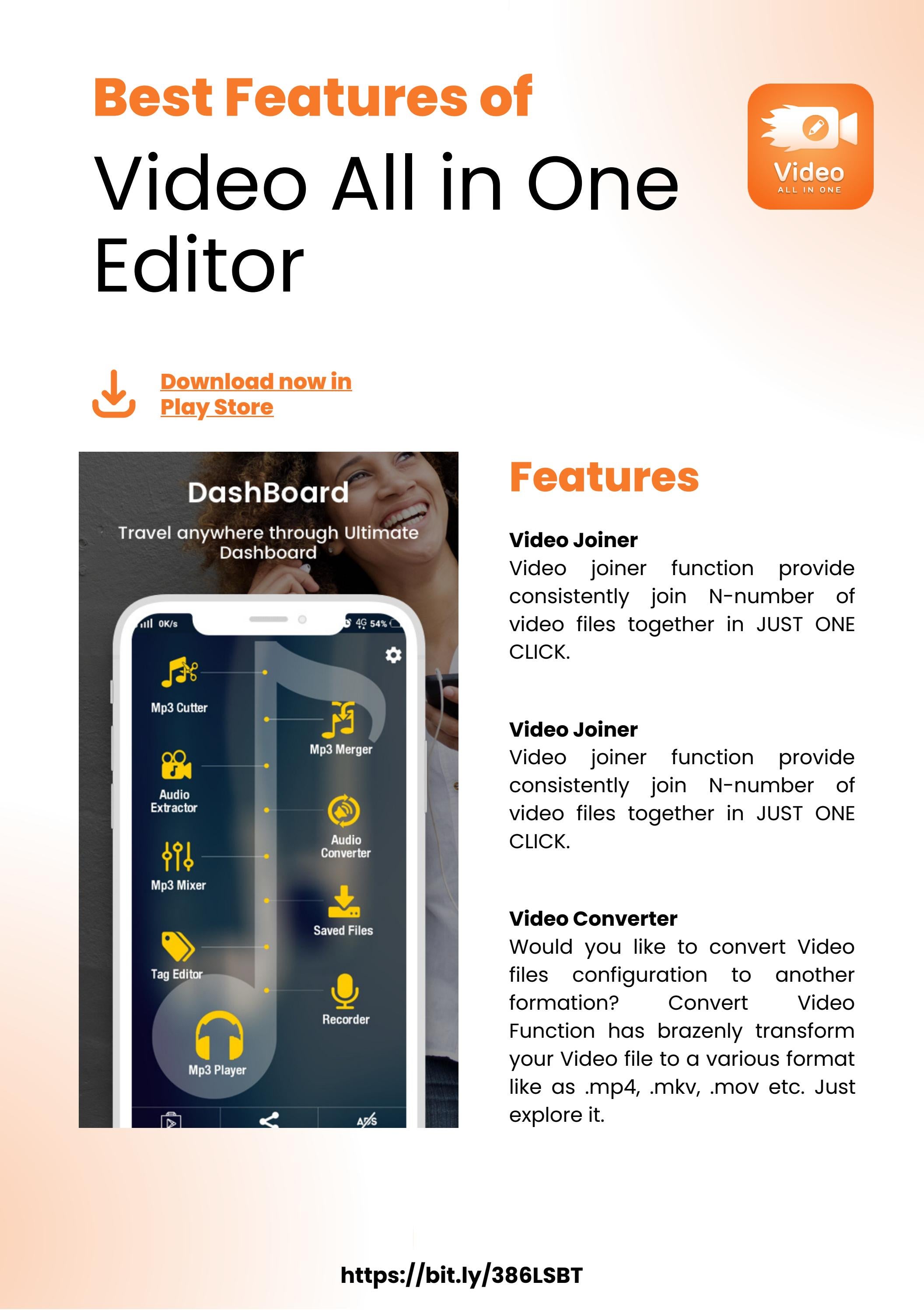 Best Features of Video All in One Editor by JNext Services Pvt. Ltd