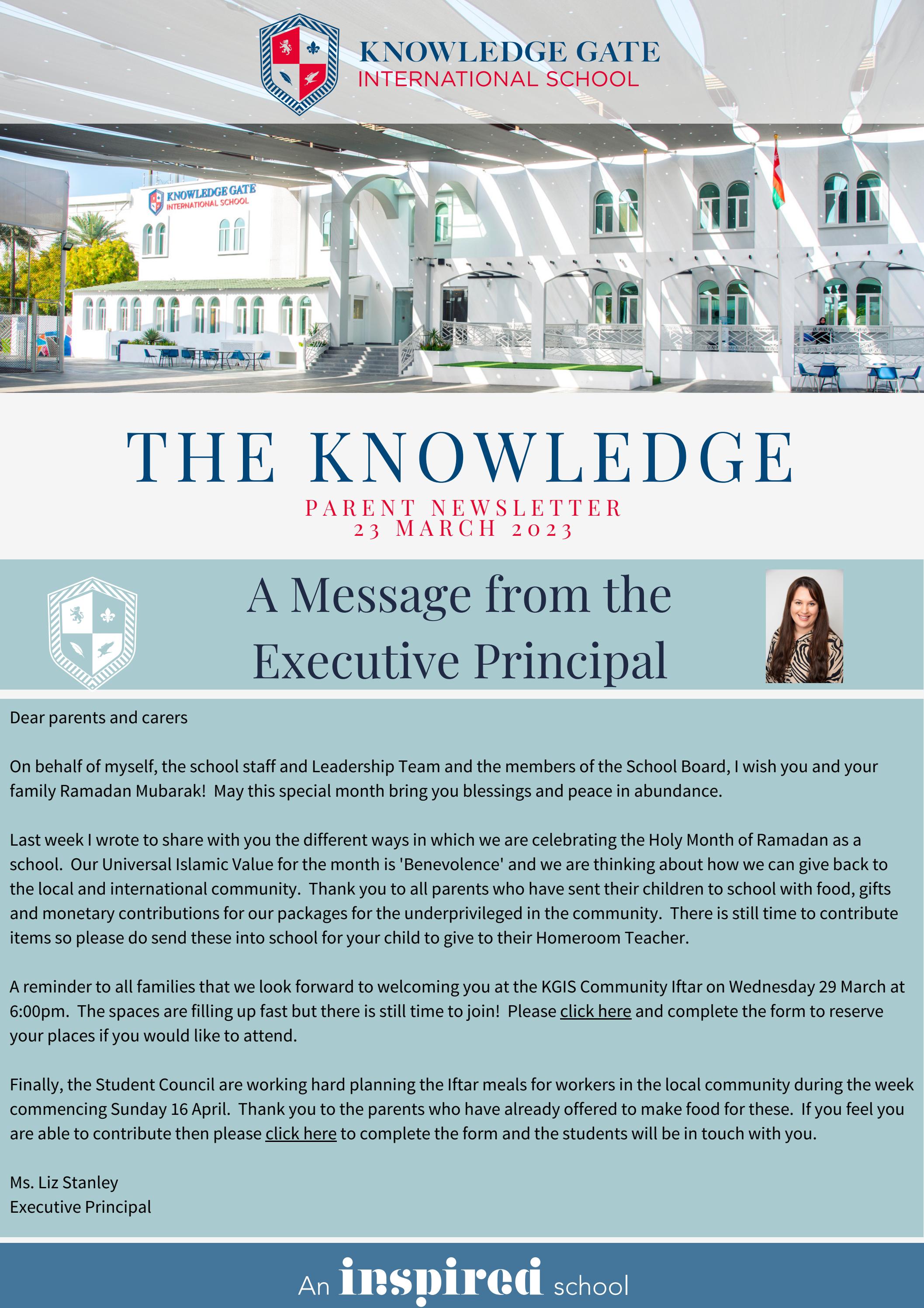KGIS Weekly Newsletter 23 March 2023 by kgis - Issuu