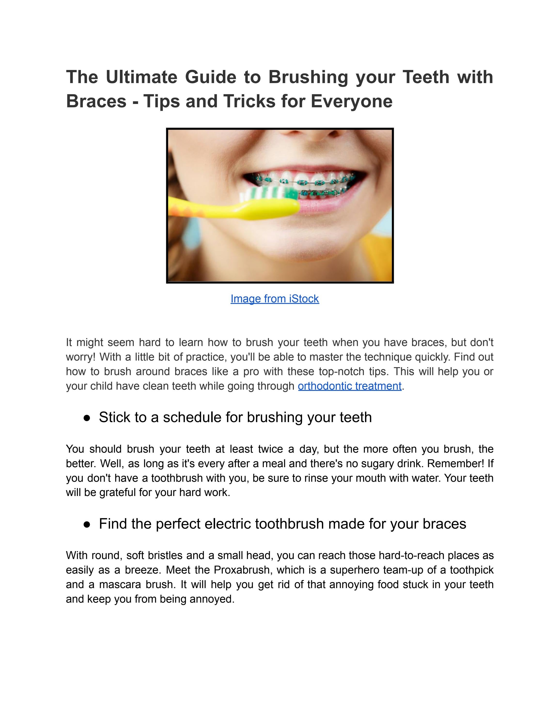The Ultimate Guide to Brushing your Teeth with Braces Tips and Tricks