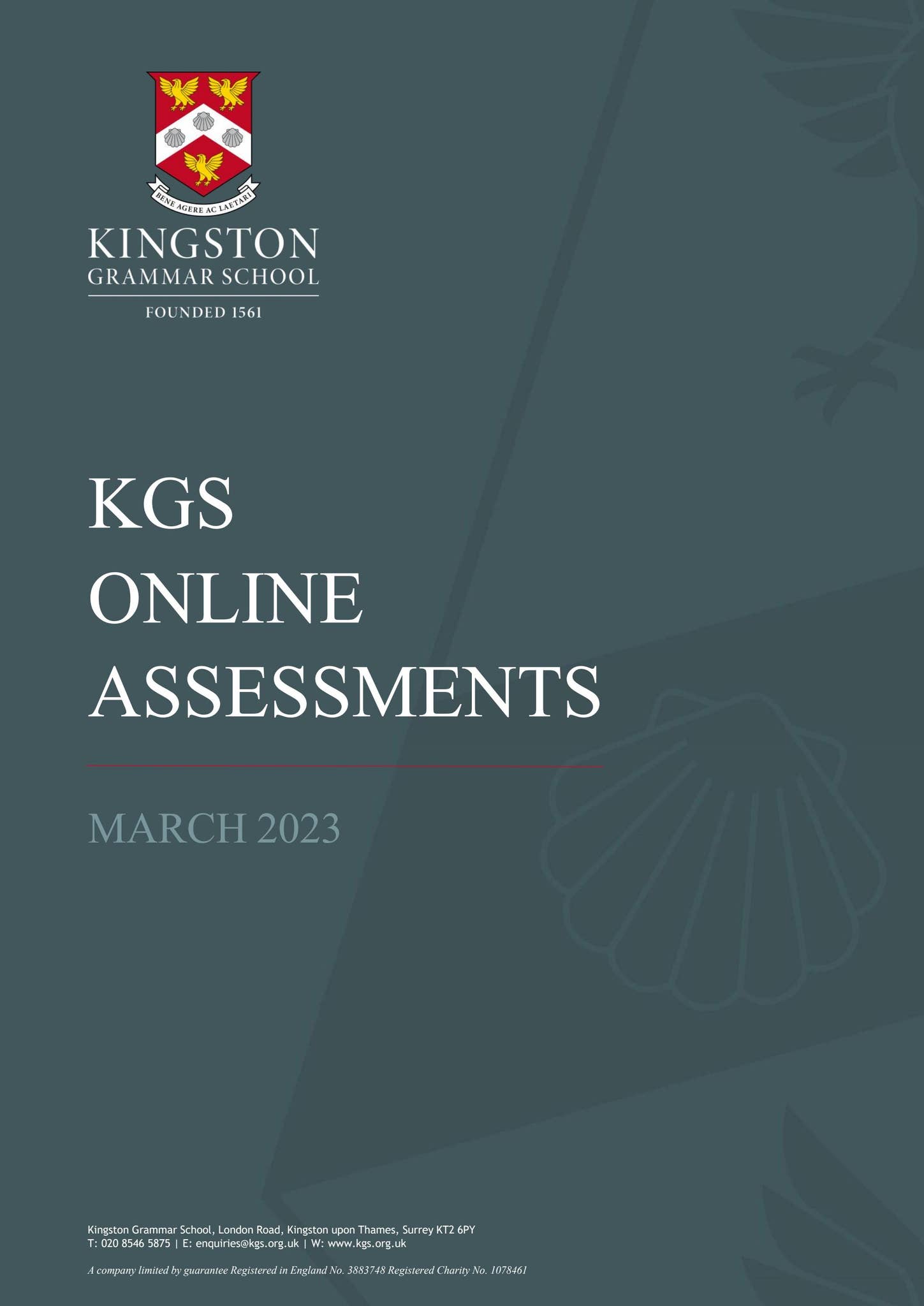 11+ Online Examination Guide by Kingston Grammar School - Issuu