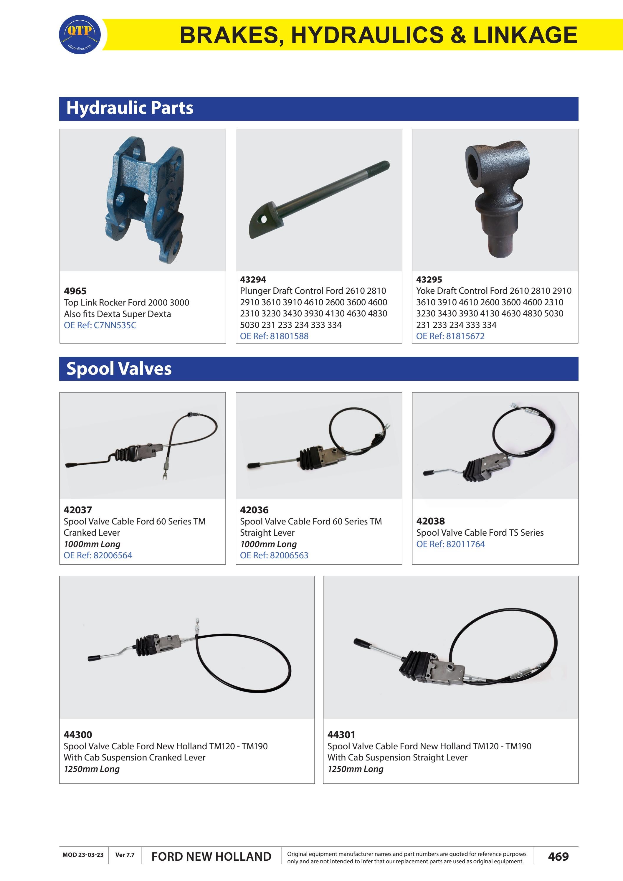 Ford New Holland Parts Catalogue! by Quality Tractor Parts Issuu