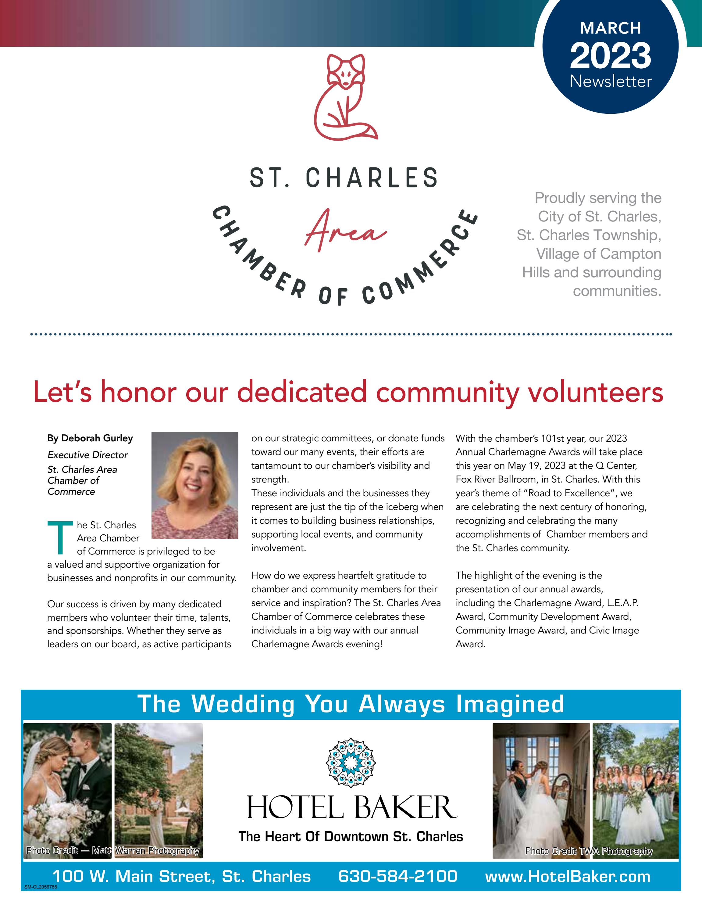 St Charles Chamber Newsletter March 2023 by Shaw Media Issuu