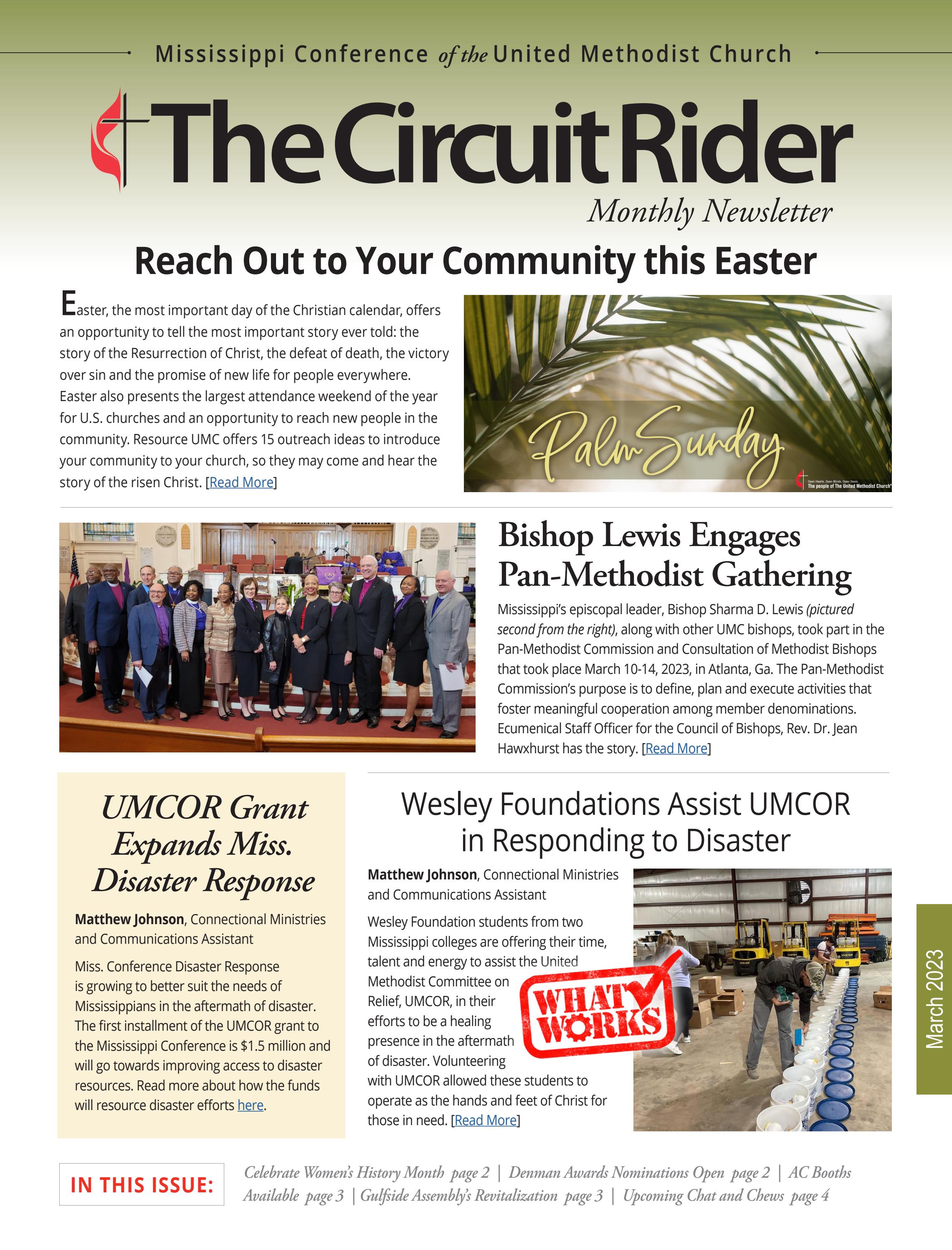 The Circuit Rider March 2023 by Cindy Clark Issuu