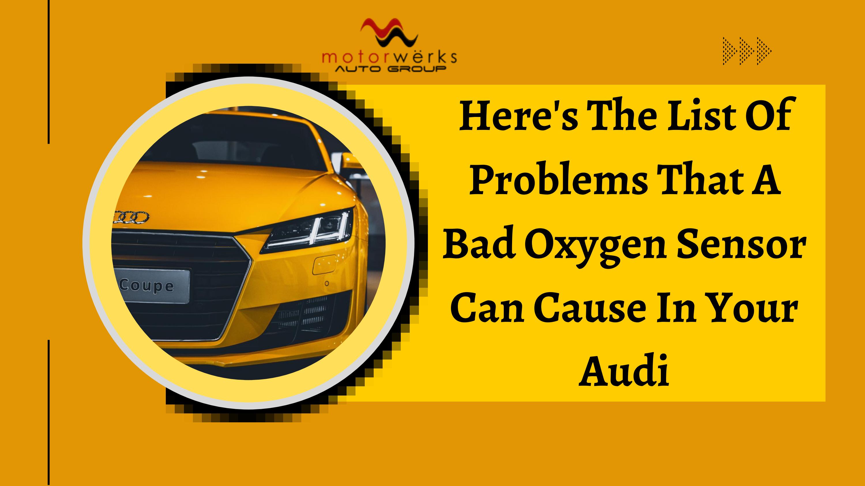 Here's The List Of Problems That A Bad Oxygen Sensor Can Cause In Your
