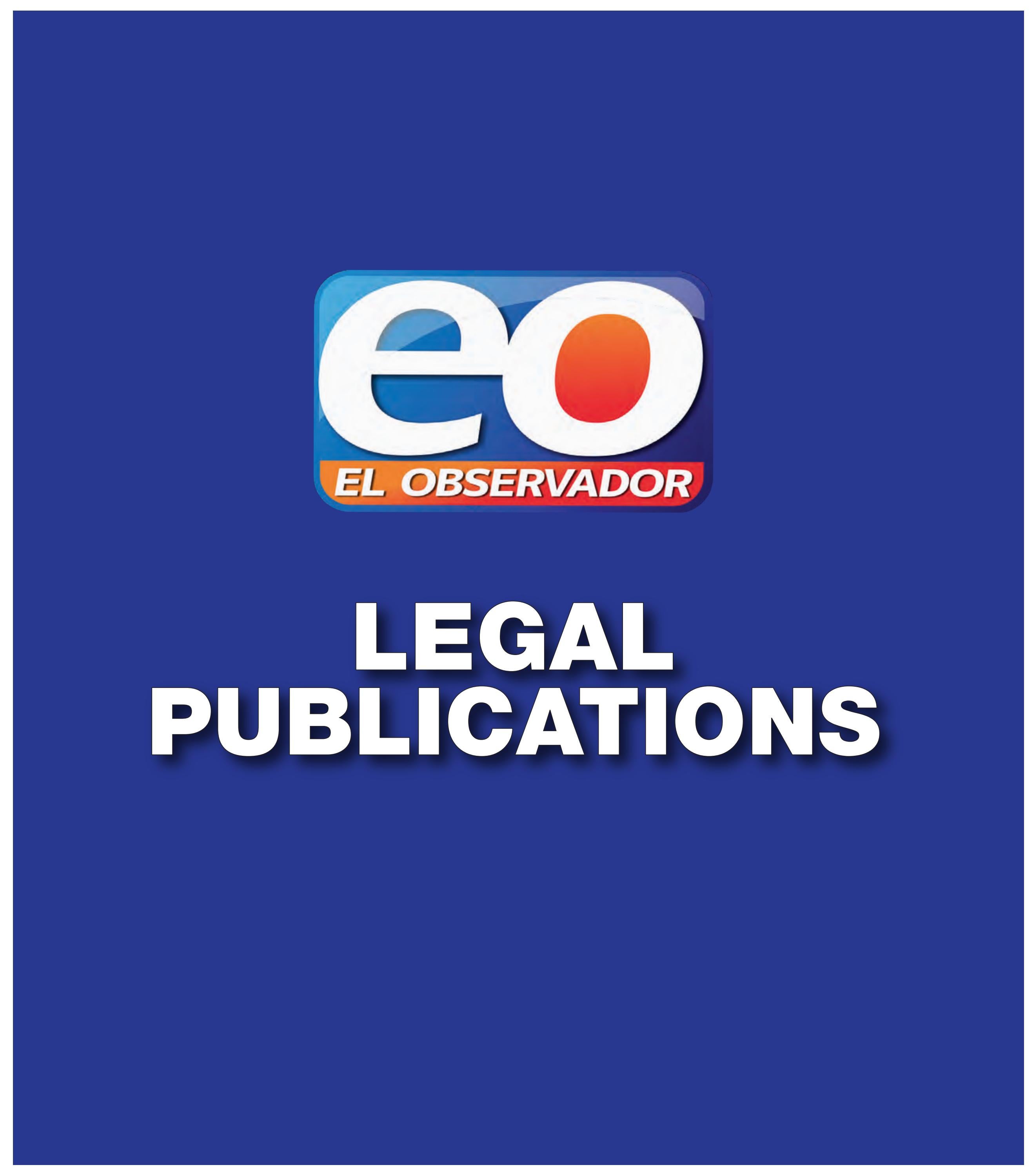 EO Legal Notices March 24th, 2023. by Angelica Rossi Issuu