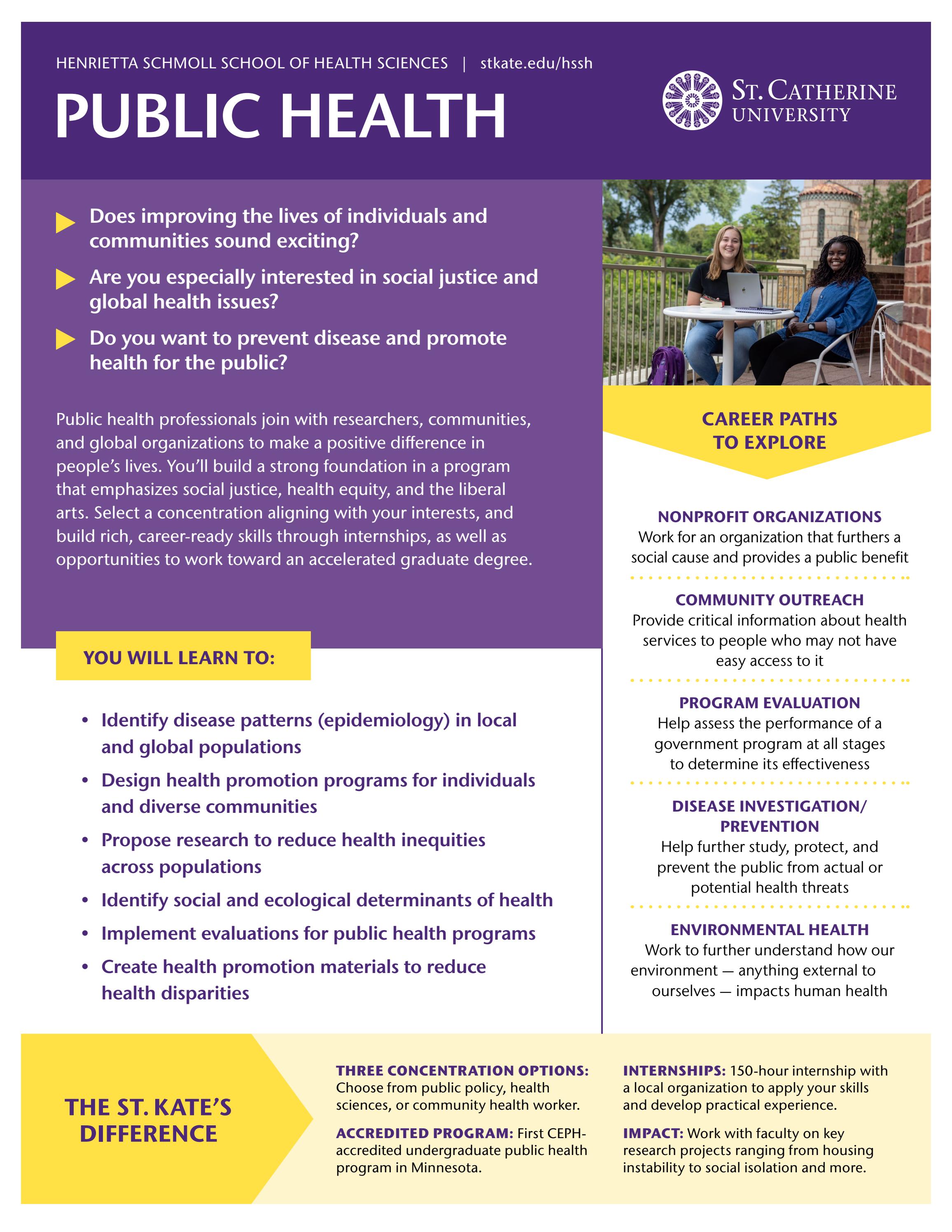 College for Women Public Health by St. Catherine University Issuu