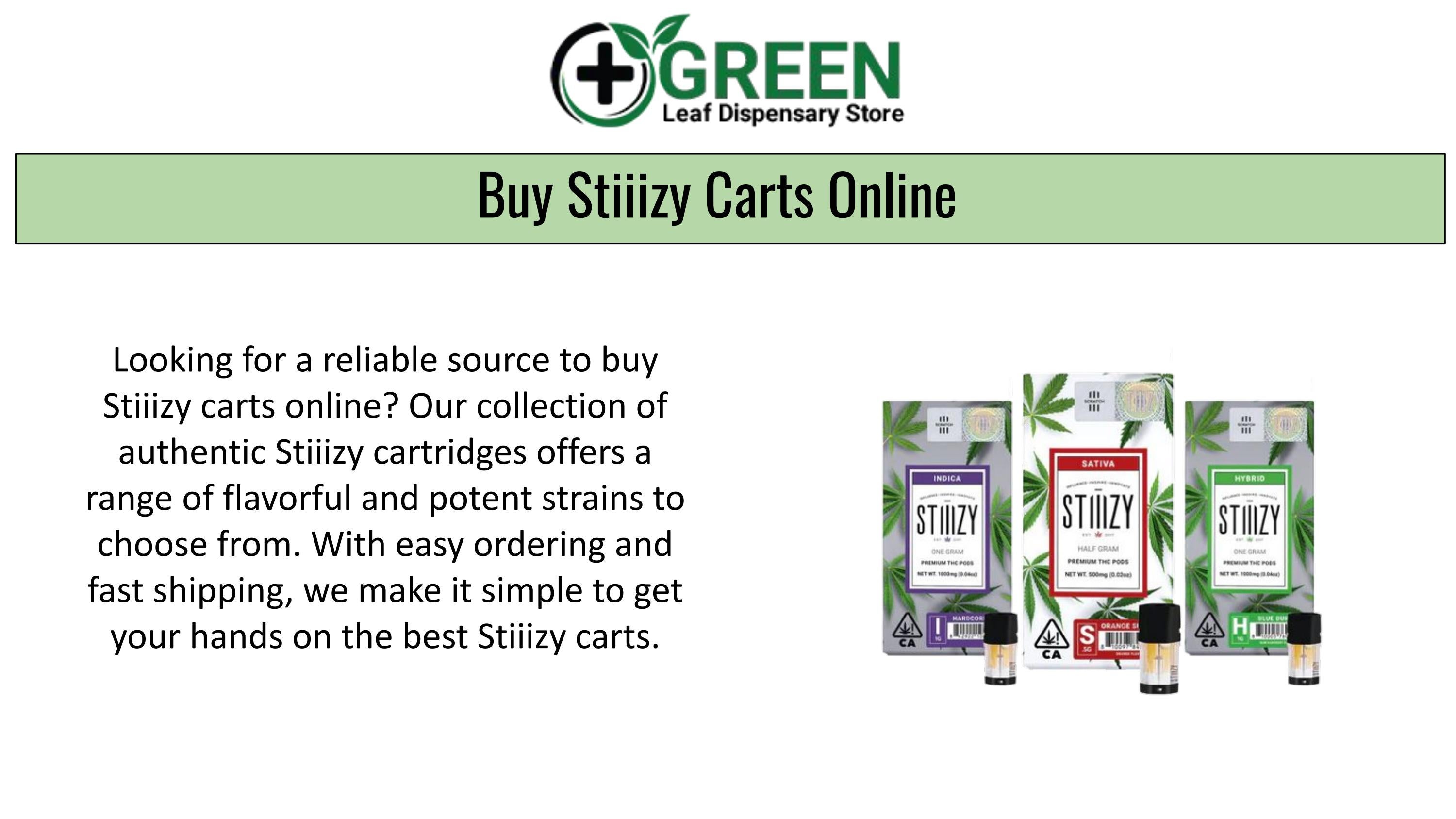 Supreme Carts for Sale Green Leaf Dispensary Store by Green Leaf