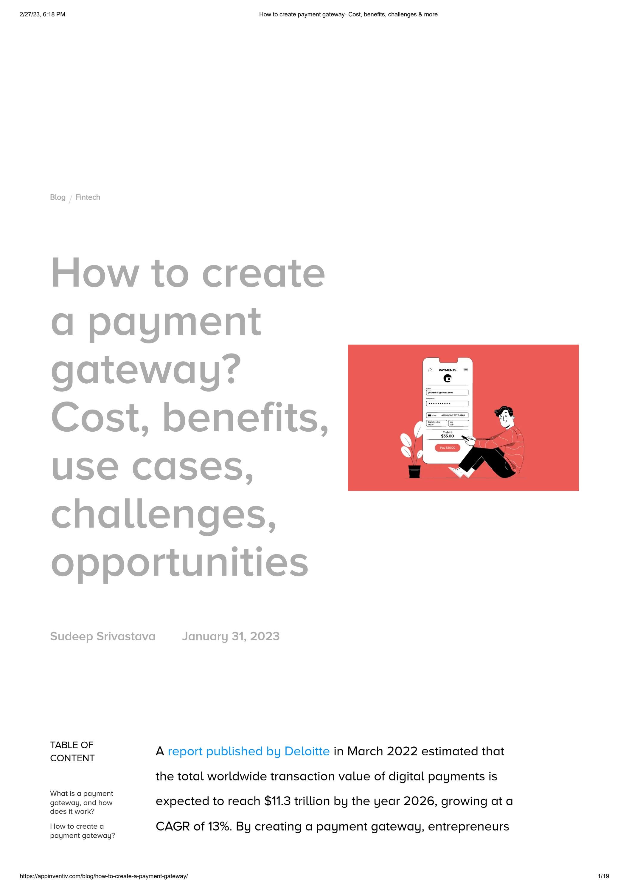 Create A Payment Gateway By Sam Anderson Issuu