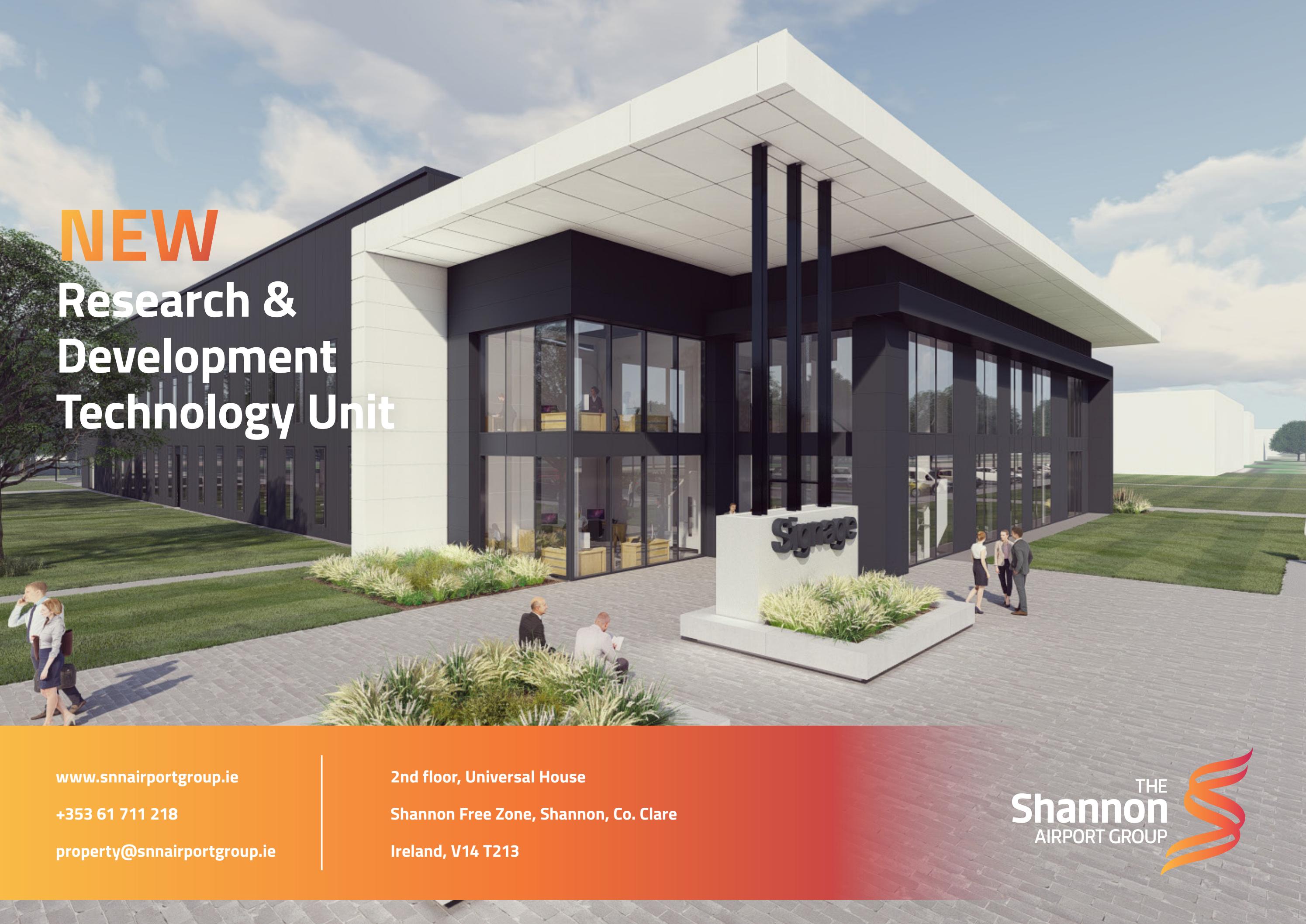 R&D Tech Facility Available in Ireland by The Shannon Airport Group - Issuu