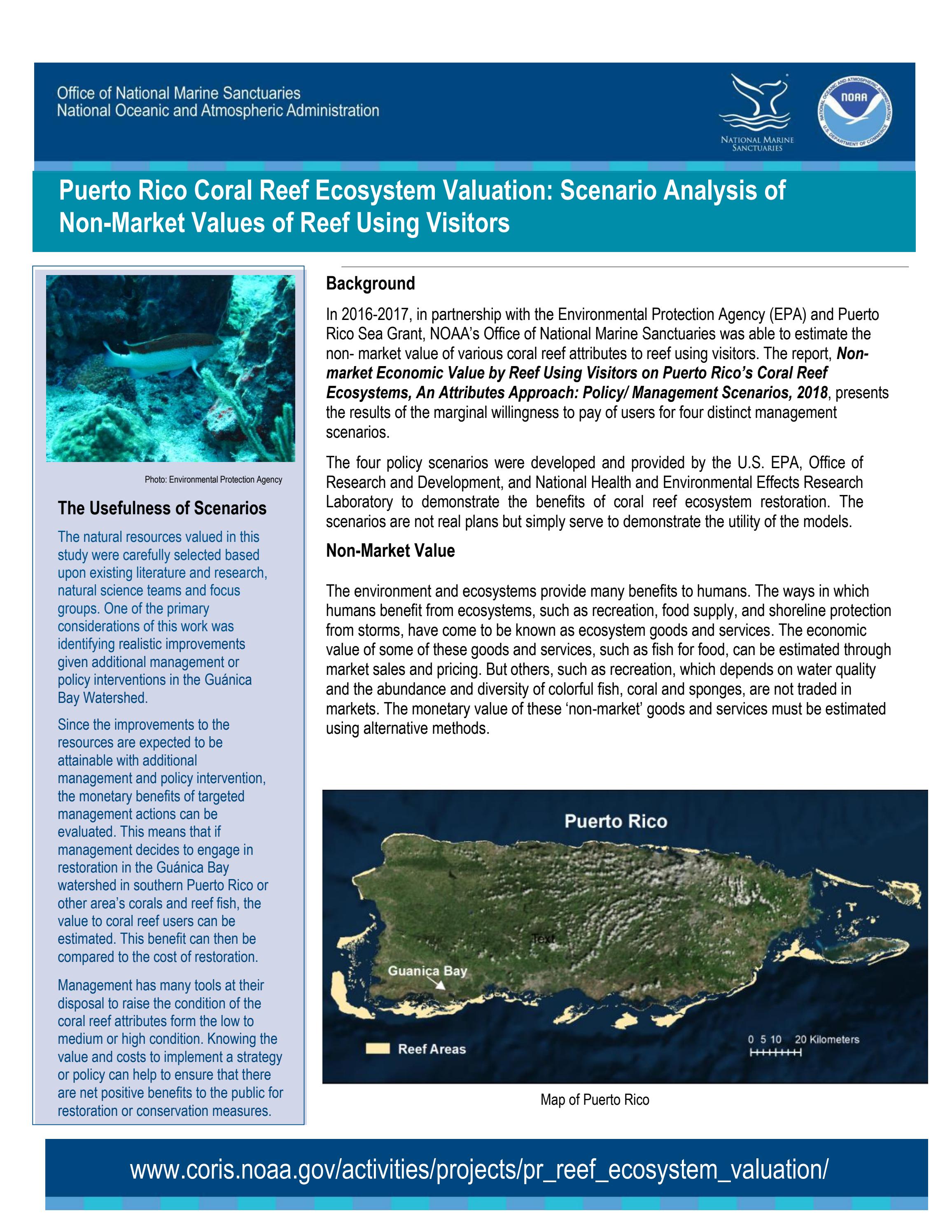 Puerto Rico Coral Reef Ecosystem Valuation Project Overview by Puerto Rico Sea Grant Issuu