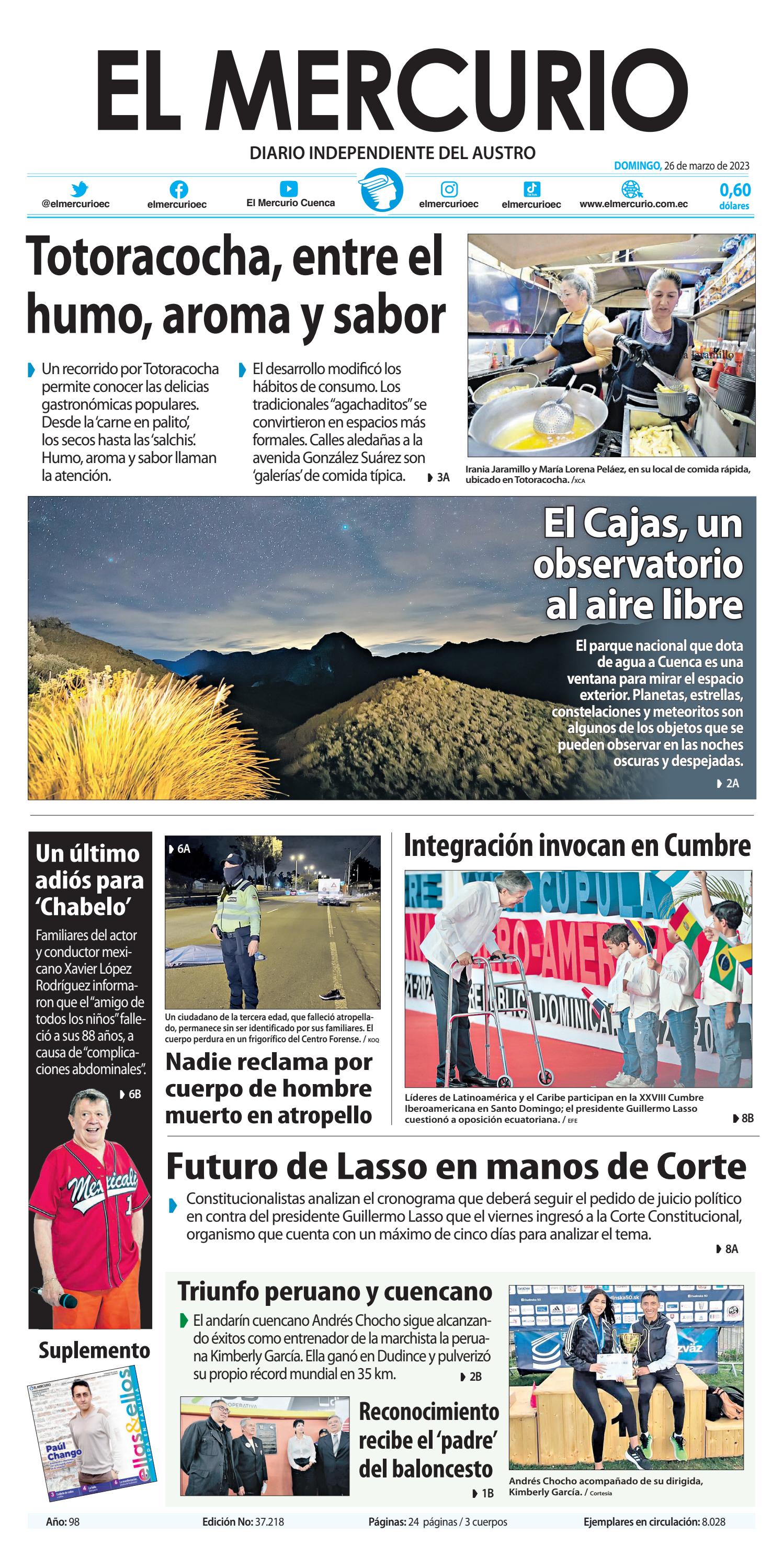 El Mercurio 26 03 2023 By Diario El Mercurio Cuenca Issuu